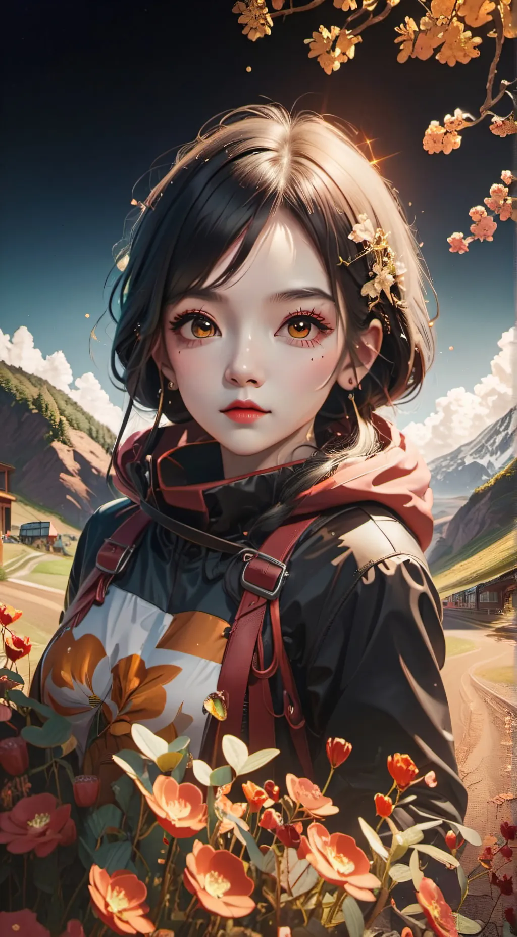 ai character: Lilly background