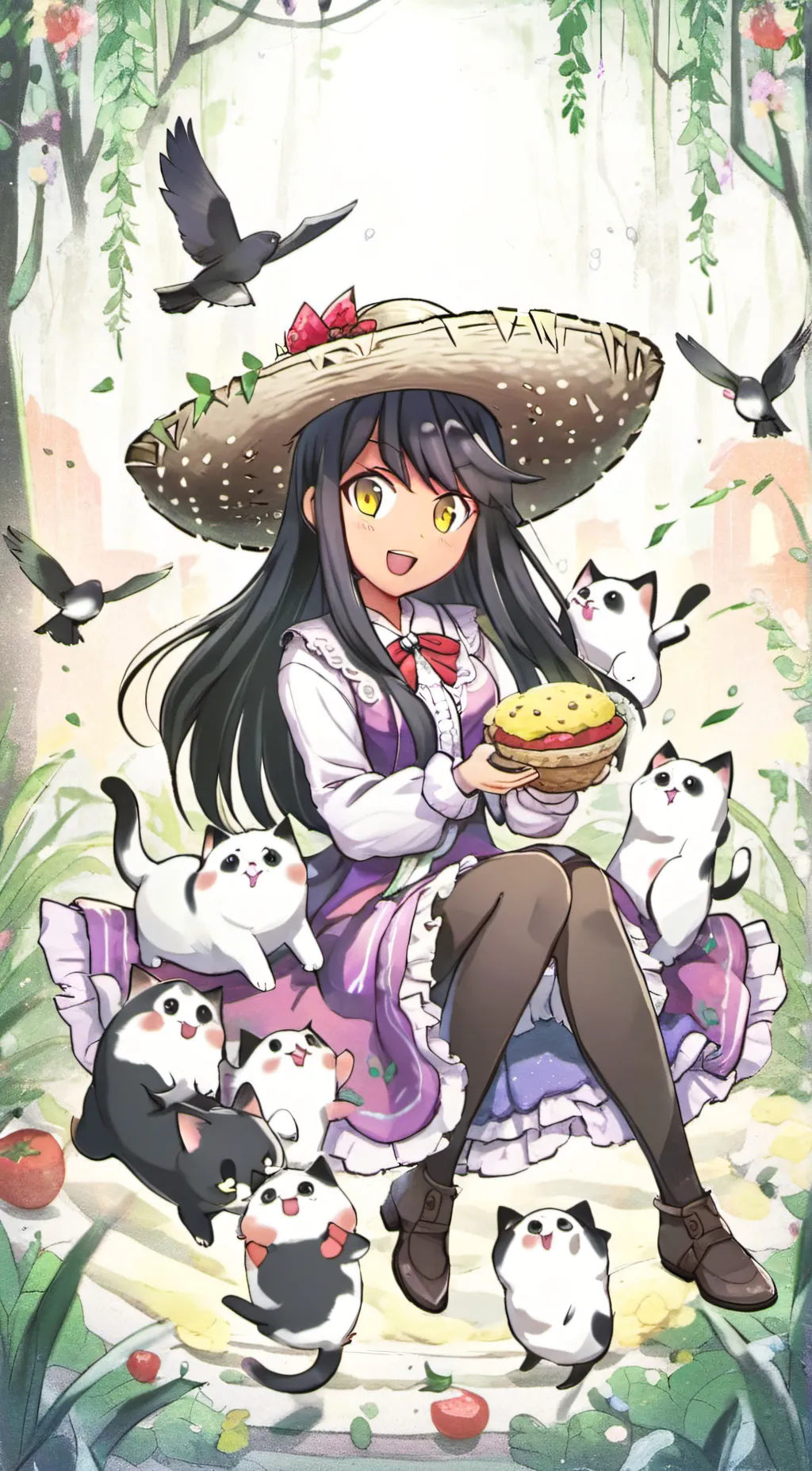 ai character: Aphmua  background