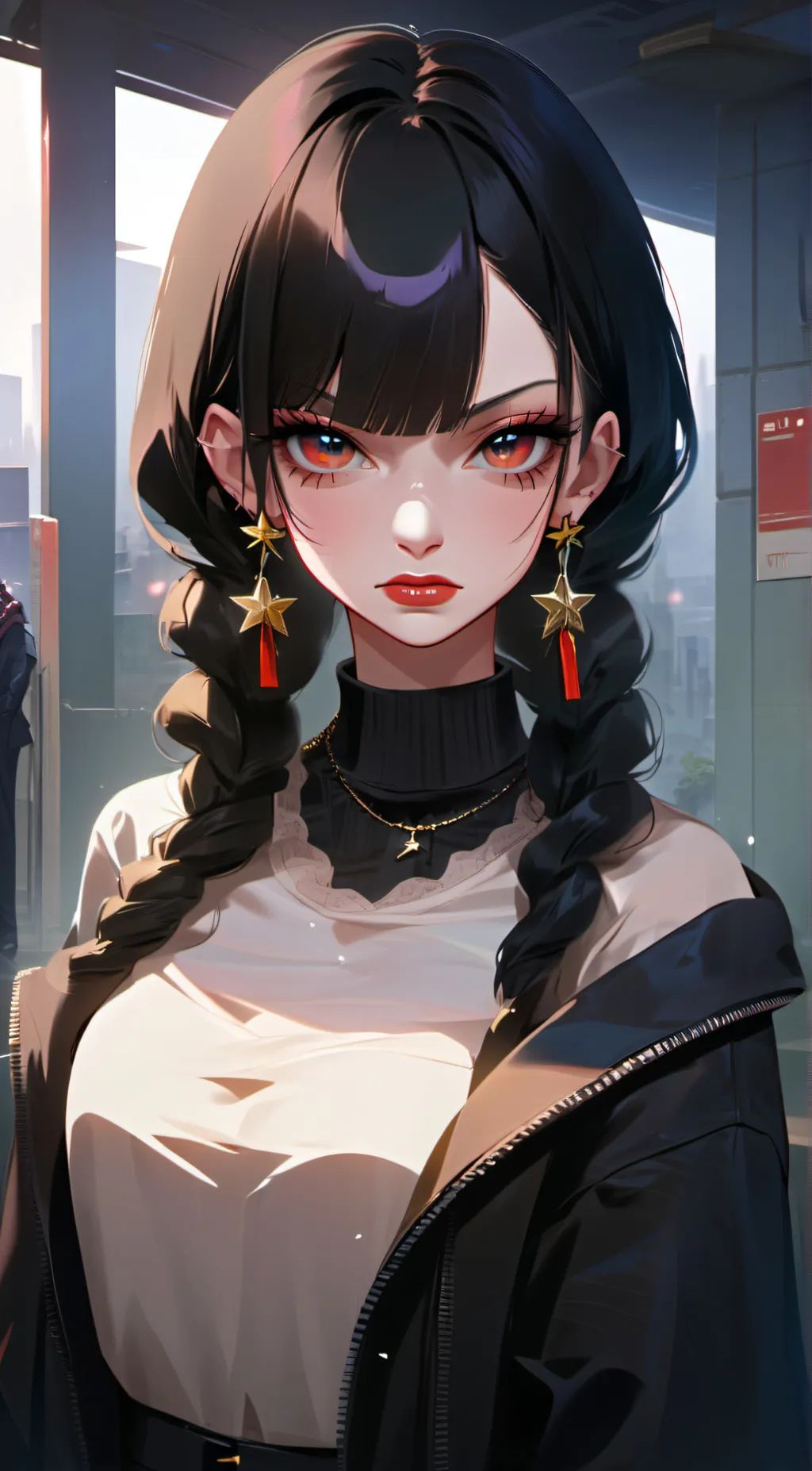 ai character: ugly bit** background