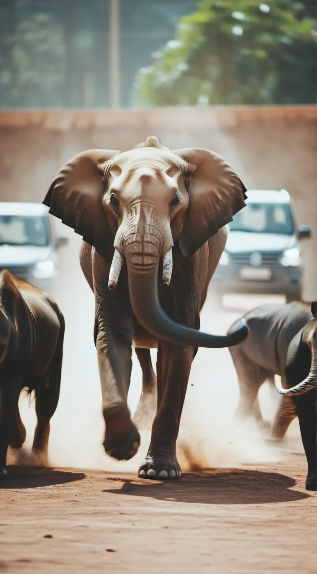 ai character: the wild  background