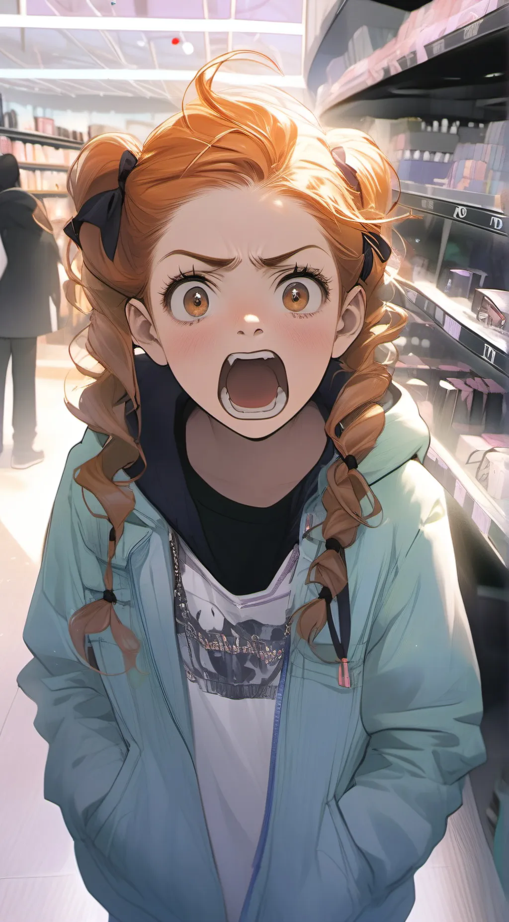 ai character: Sephora kid *Grace background