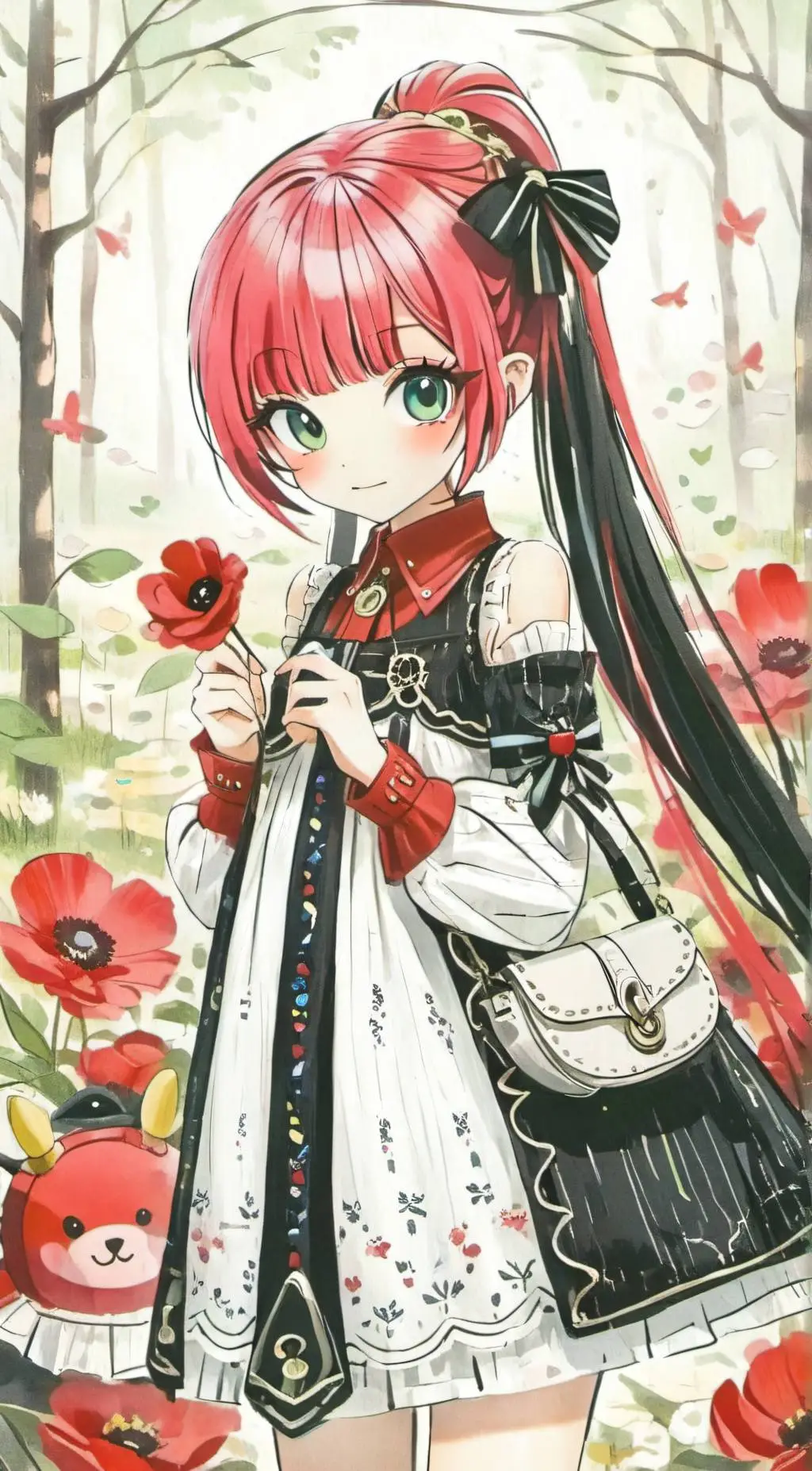 ai character: Poppy play time  background