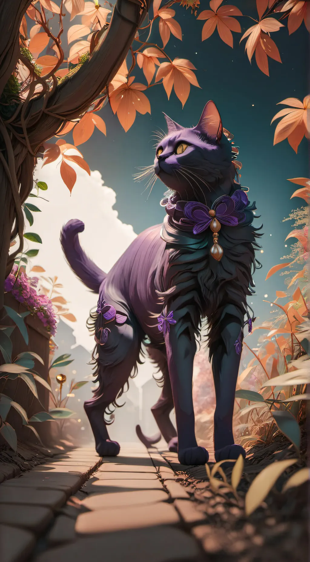 ai character: Monster CatNap background