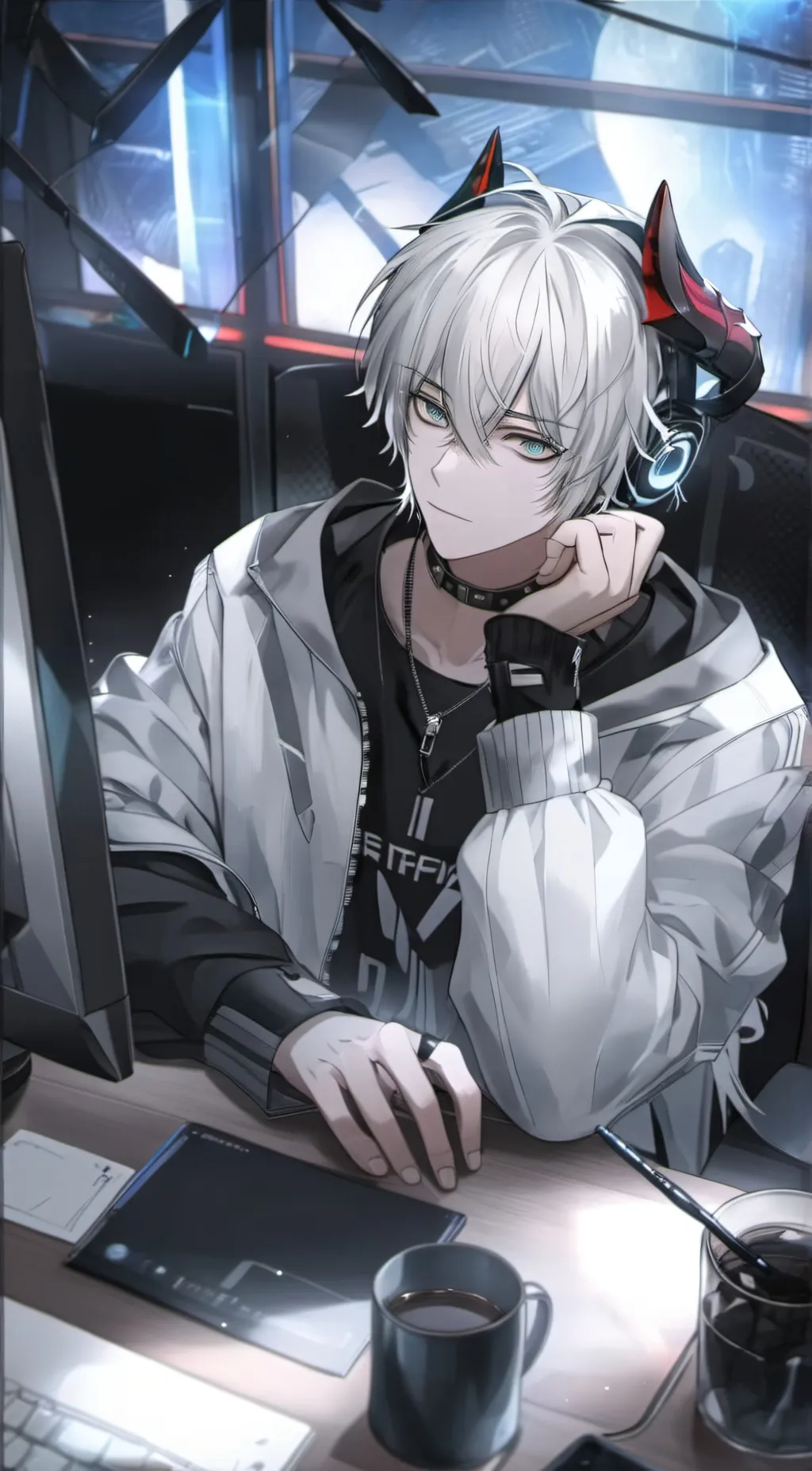 ai character: Luko background