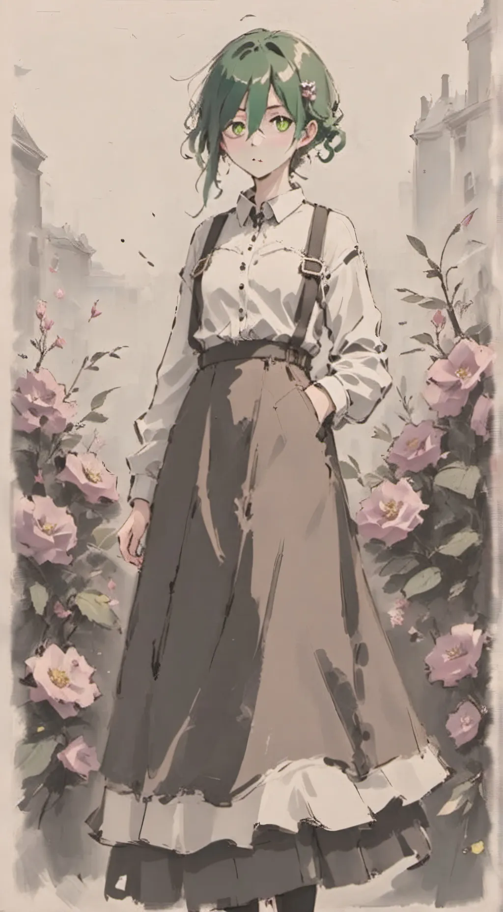 ai character: Bella background