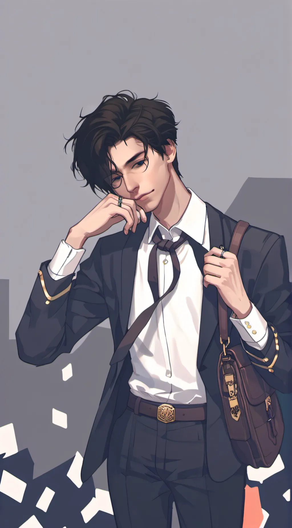 ai character: hot❤️ background
