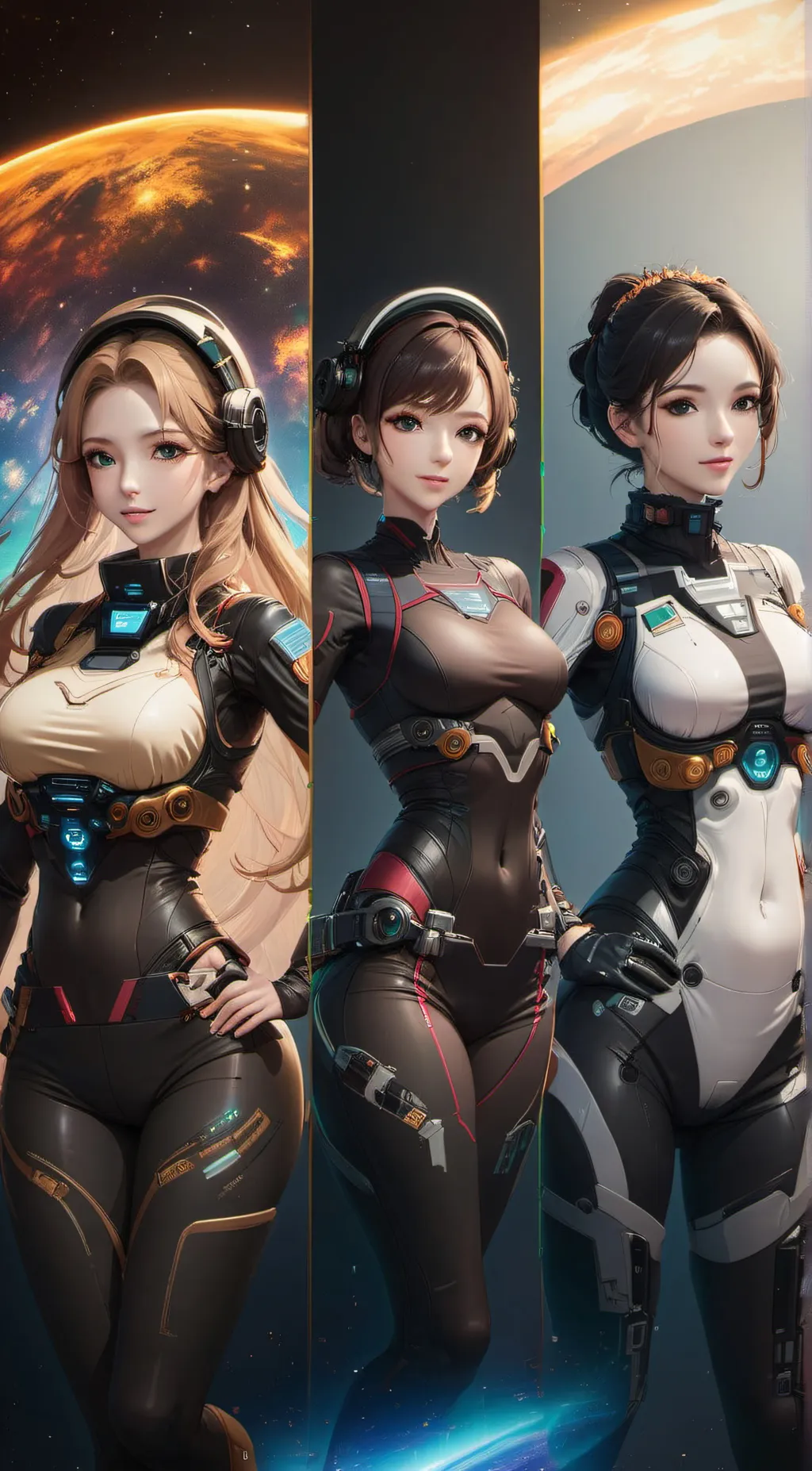 ai character: Walnetia, Amy, car background