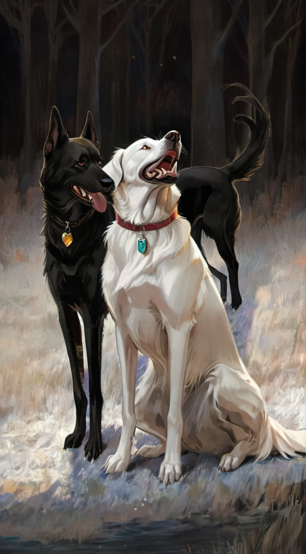 ai character: Raven background