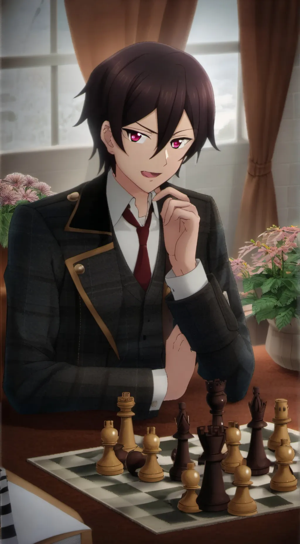 ai character: Chess background