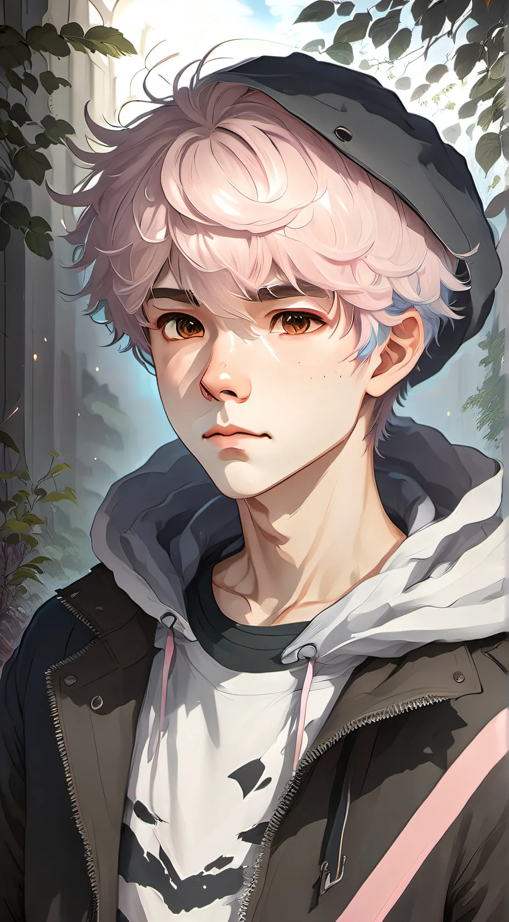 ai character: Tucker background