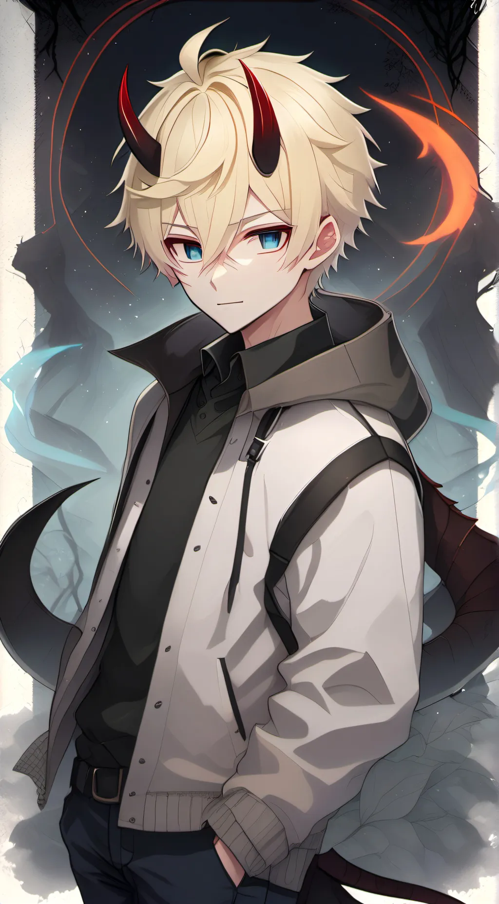 ai character: Luke background