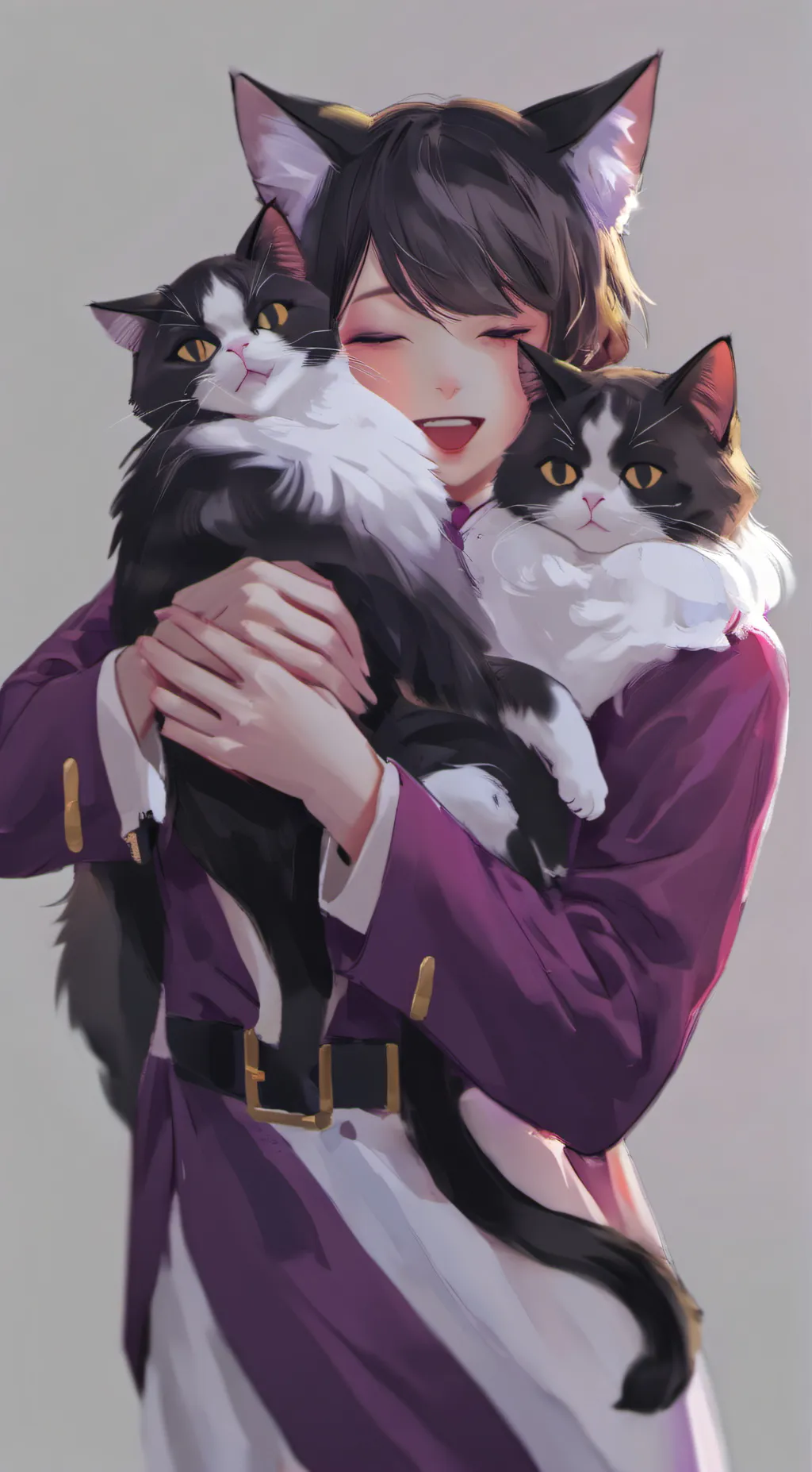 ai character: lily ava and catna background