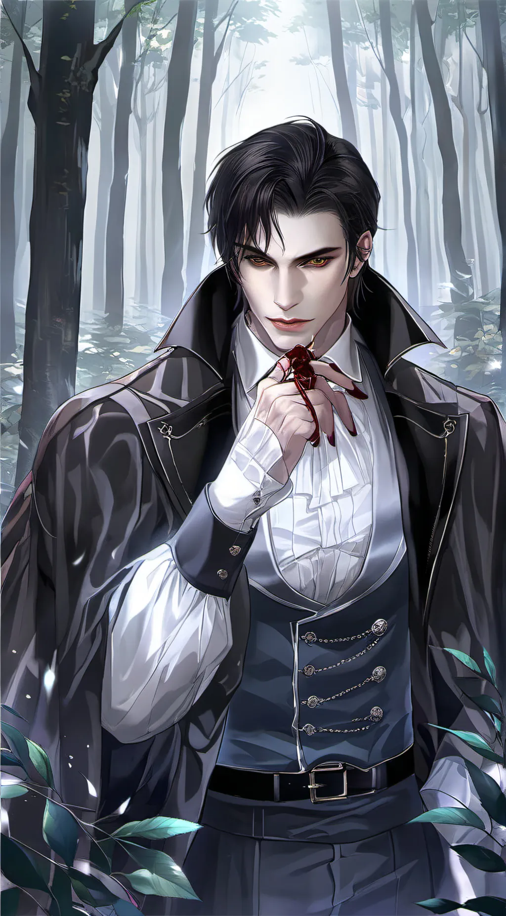 ai character: Malcolm background