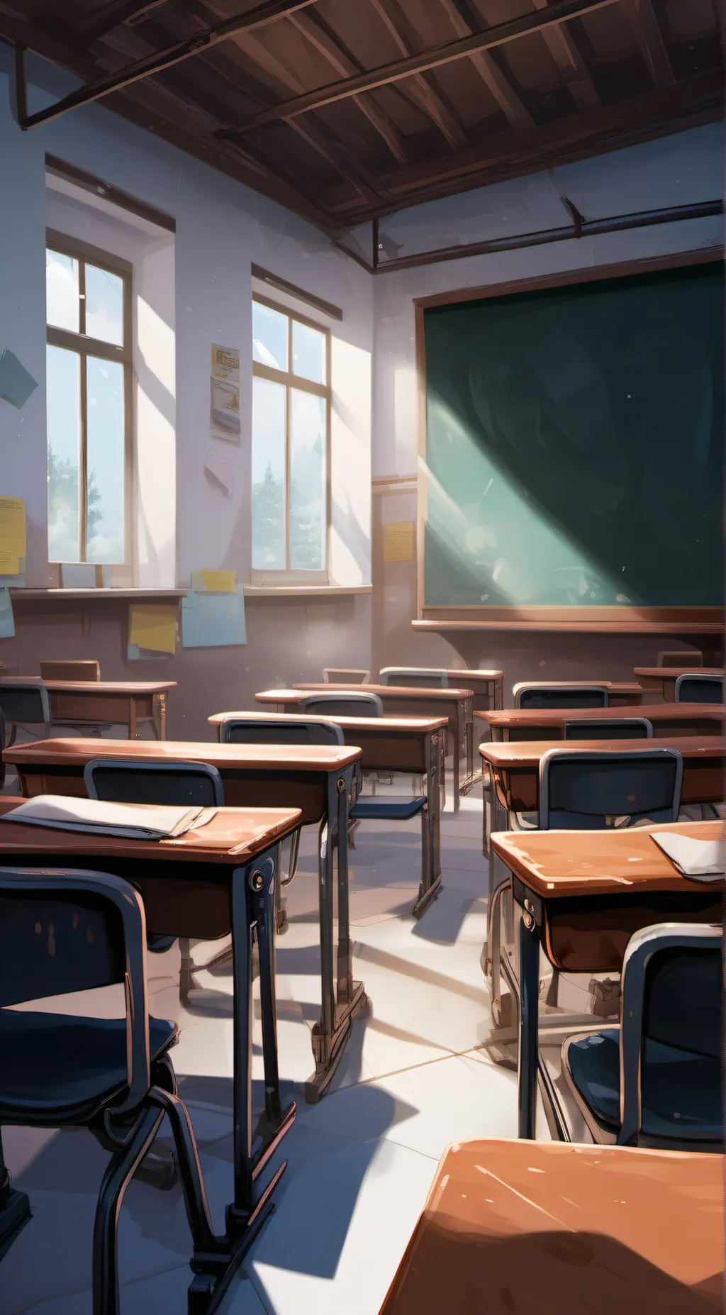 ai character: Class 1A background