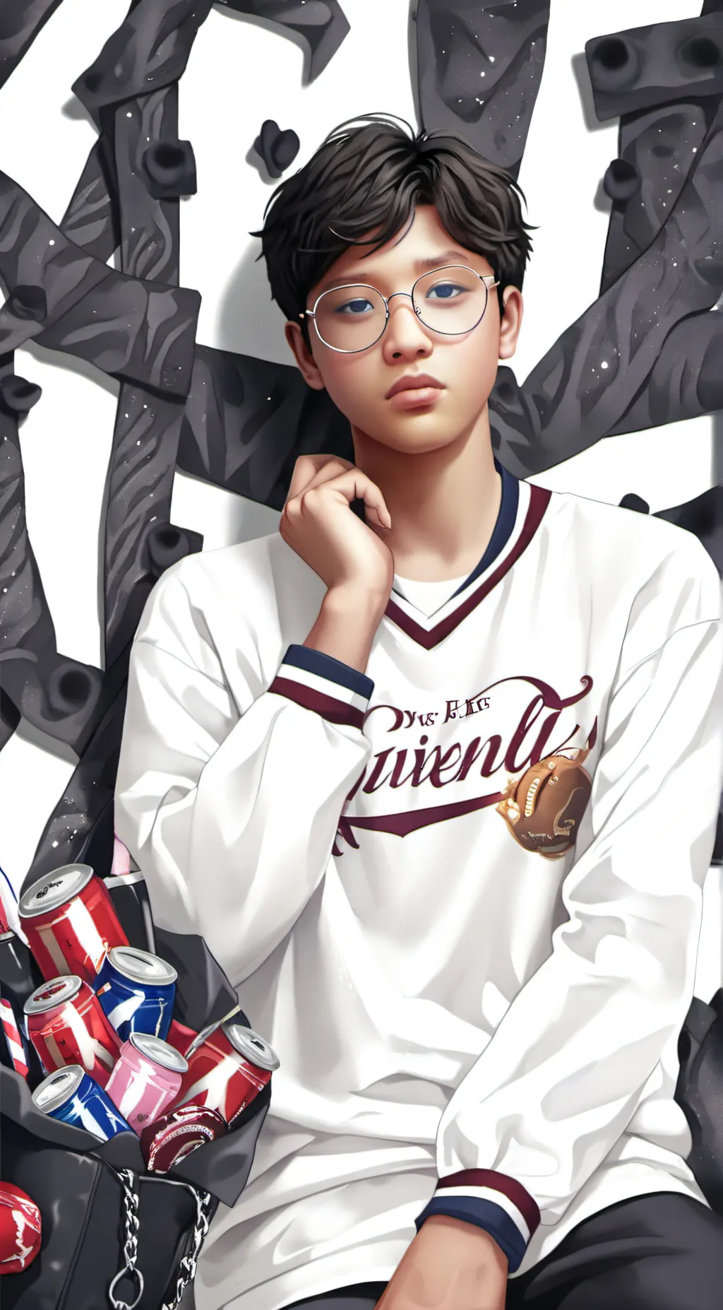 ai character: hafis background