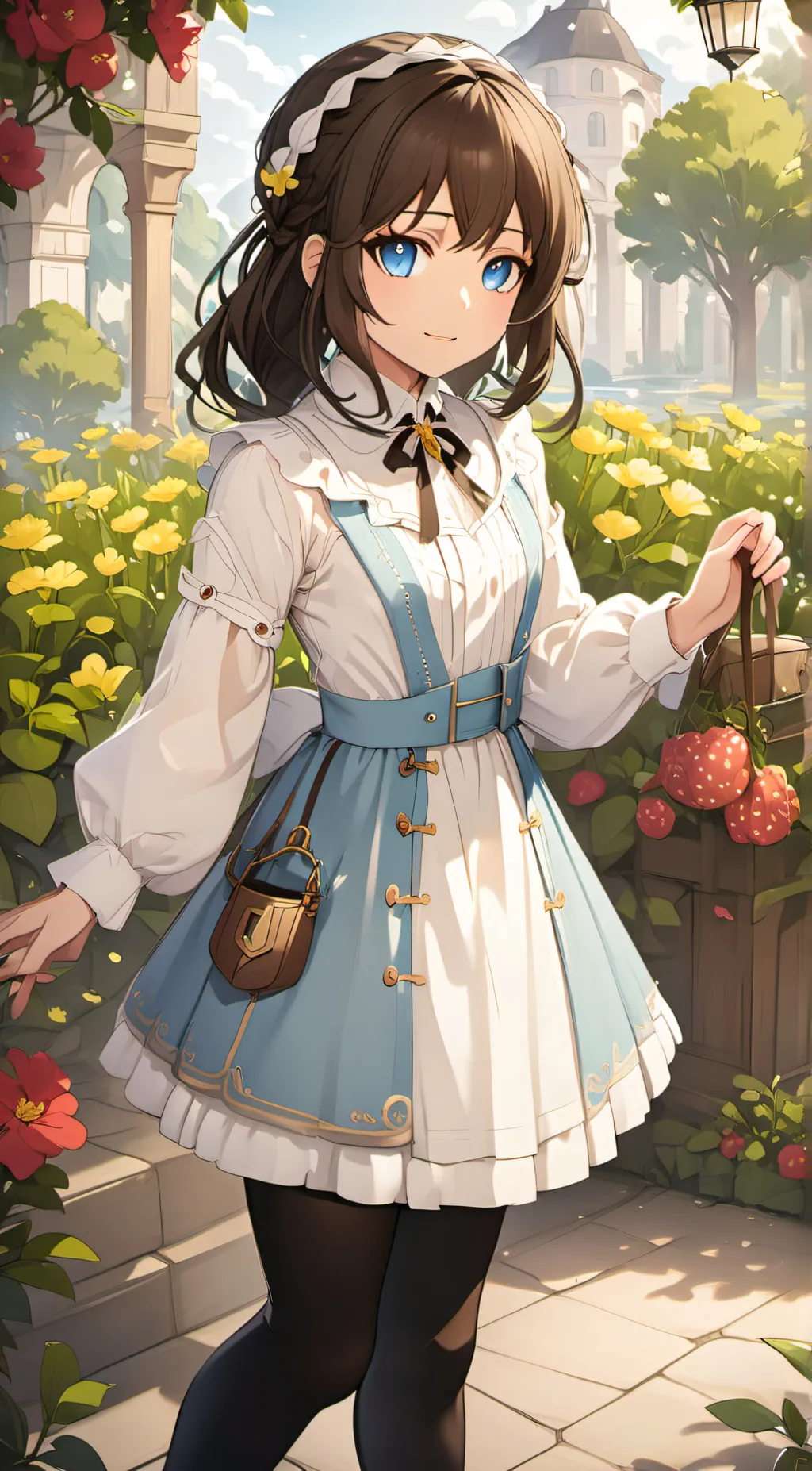 ai character: Caitlyn Carrots  background