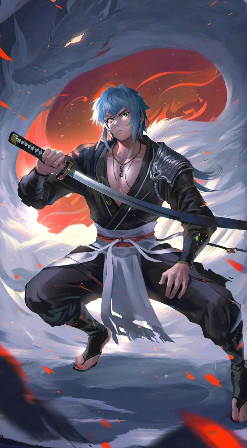 ai character: ✨inosuke✨ background