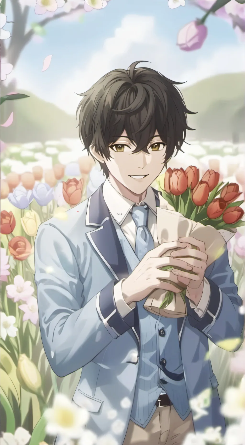 ai character: Leo background