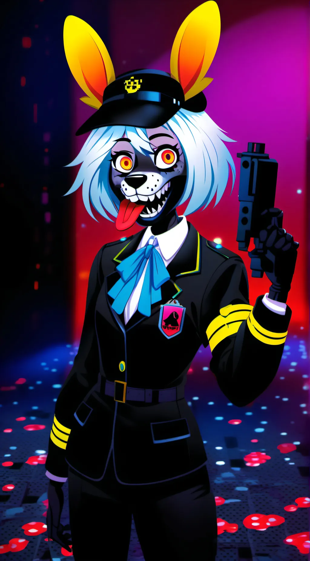 ai character: Roxanne Wolf background