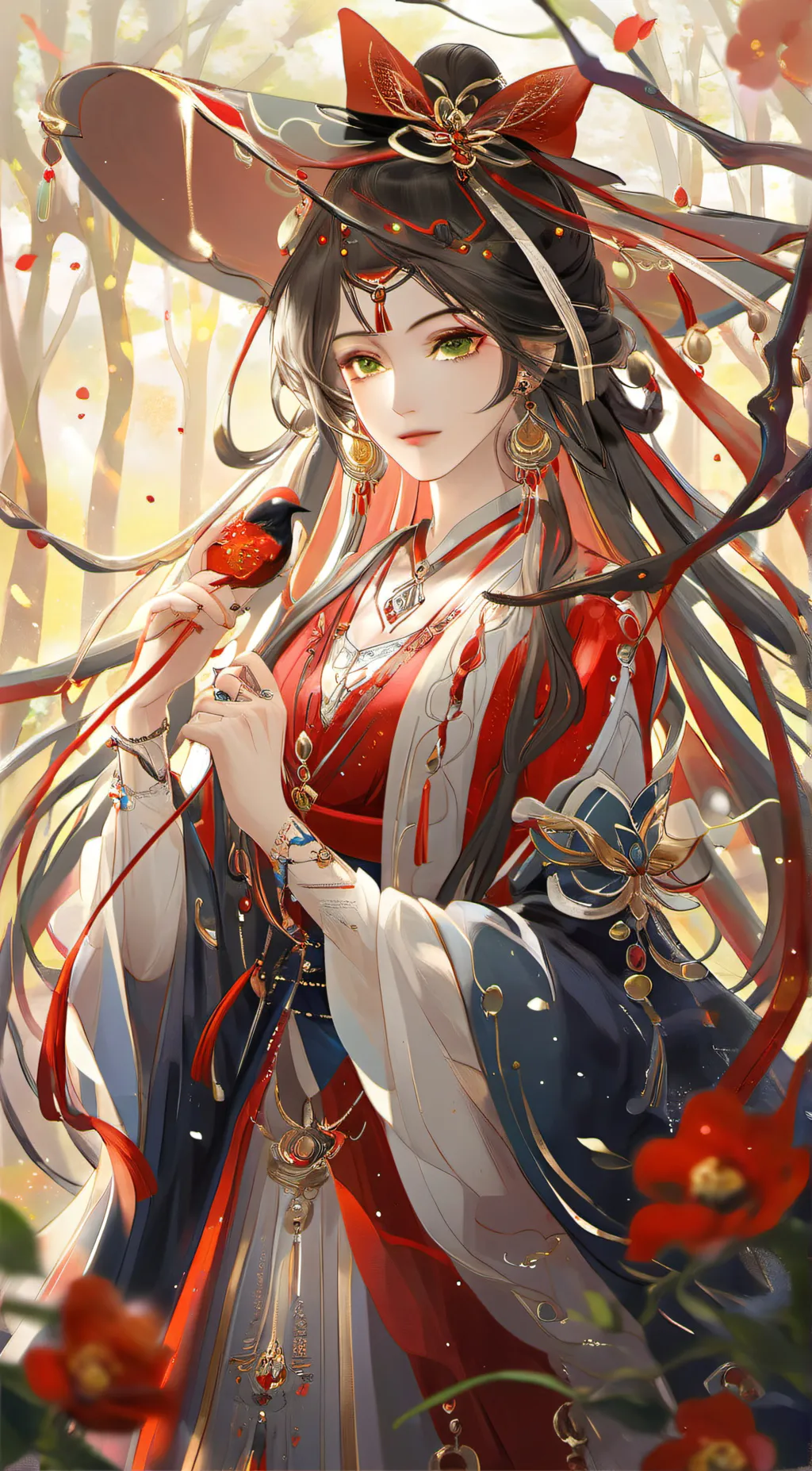 ai character: anita background