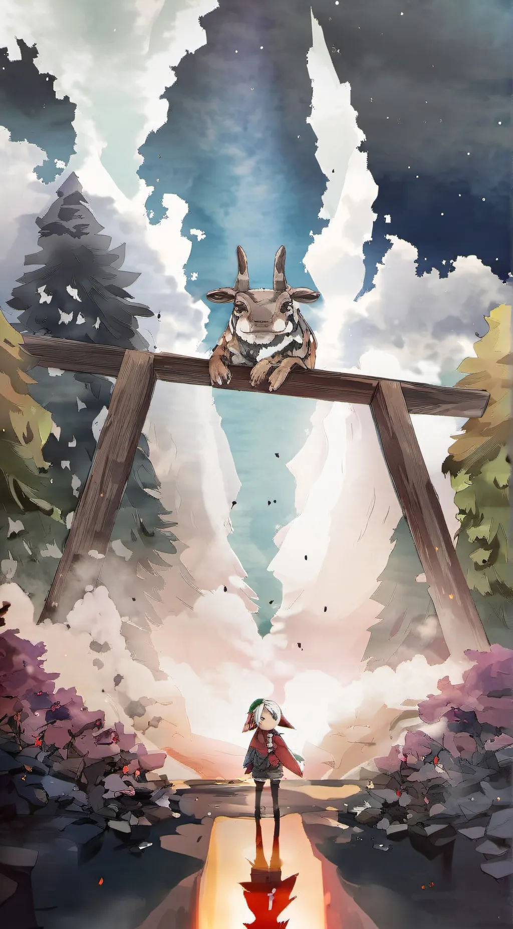 ai character: Country humans  background