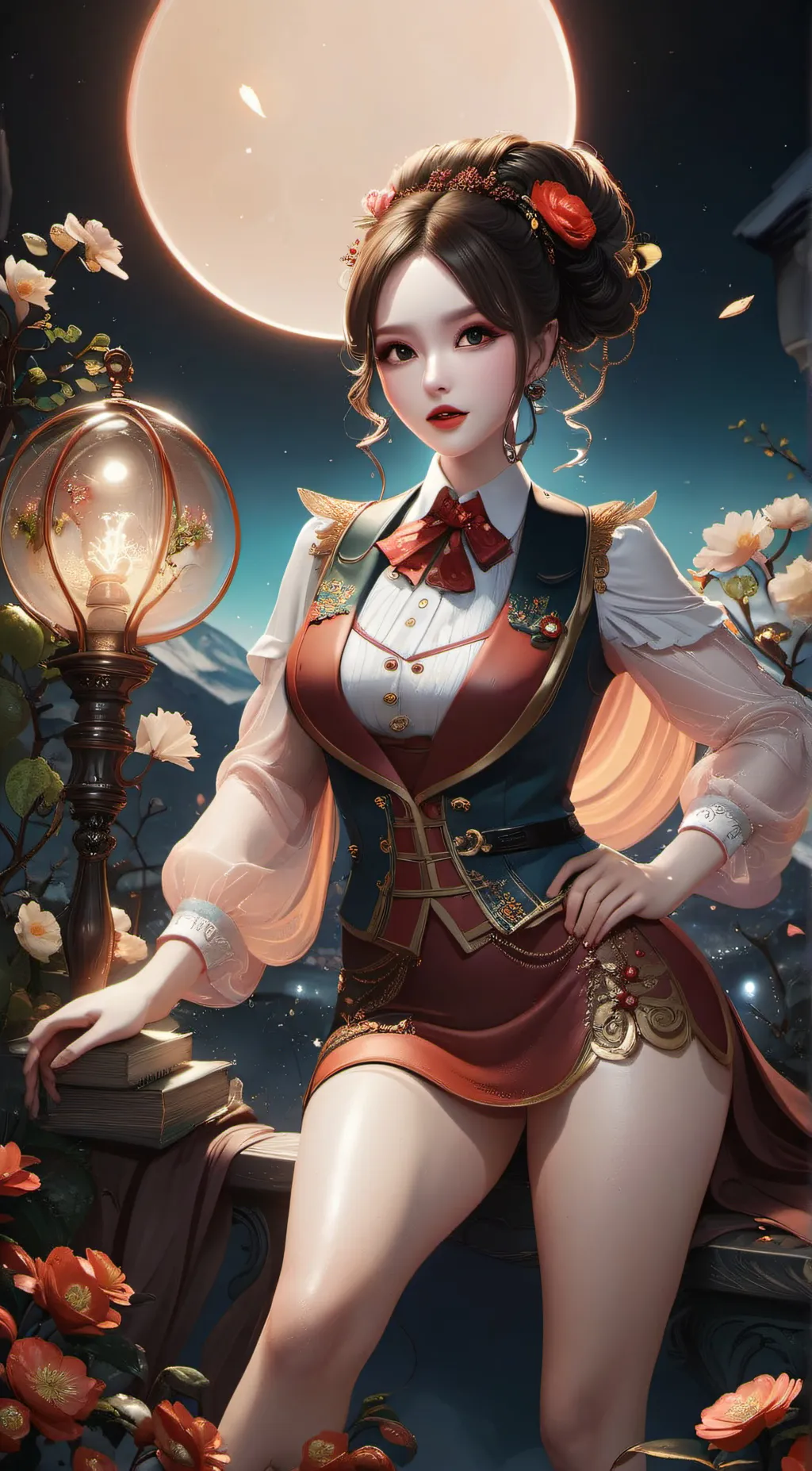 ai character: bakugo background