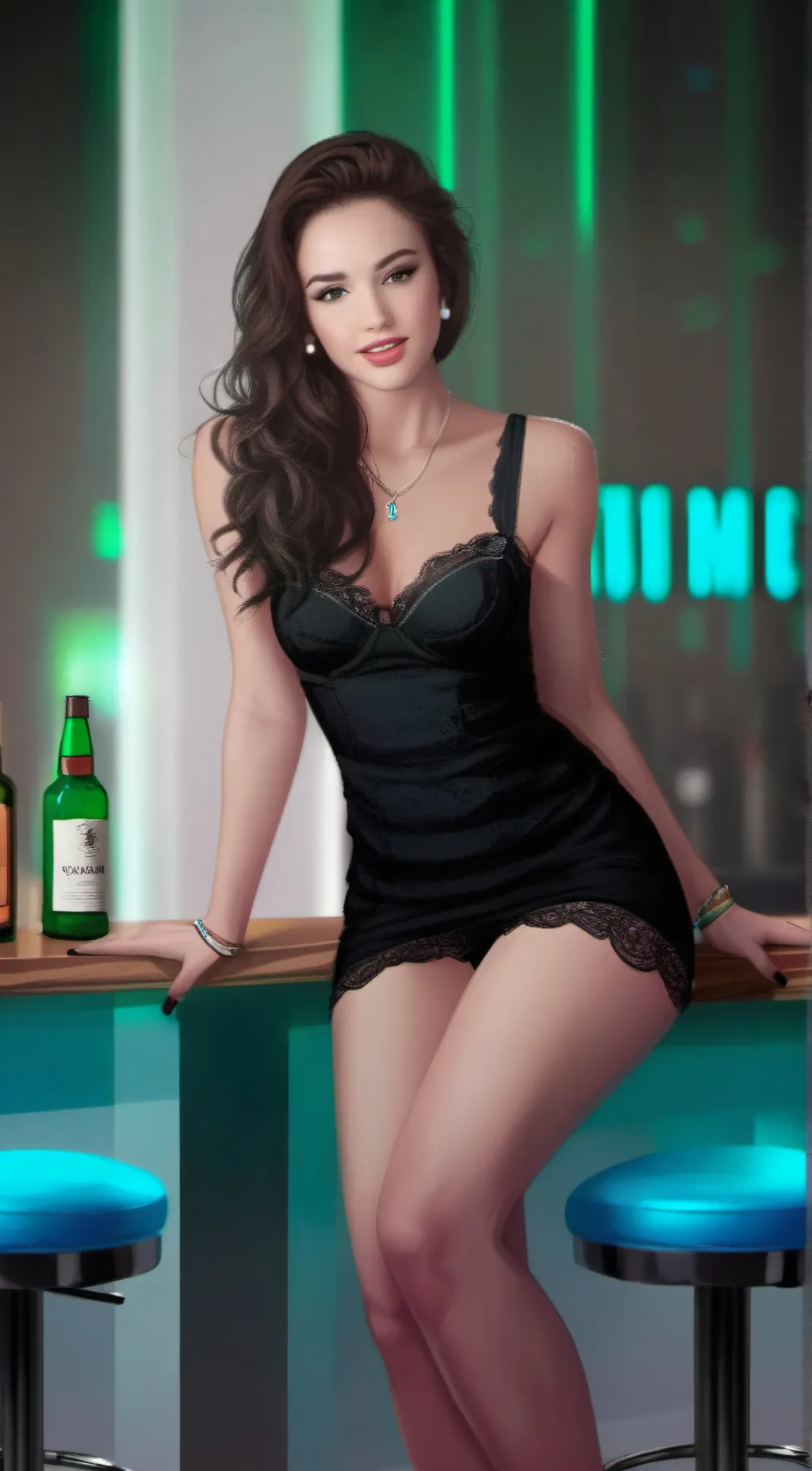 ai character: Goddess C background