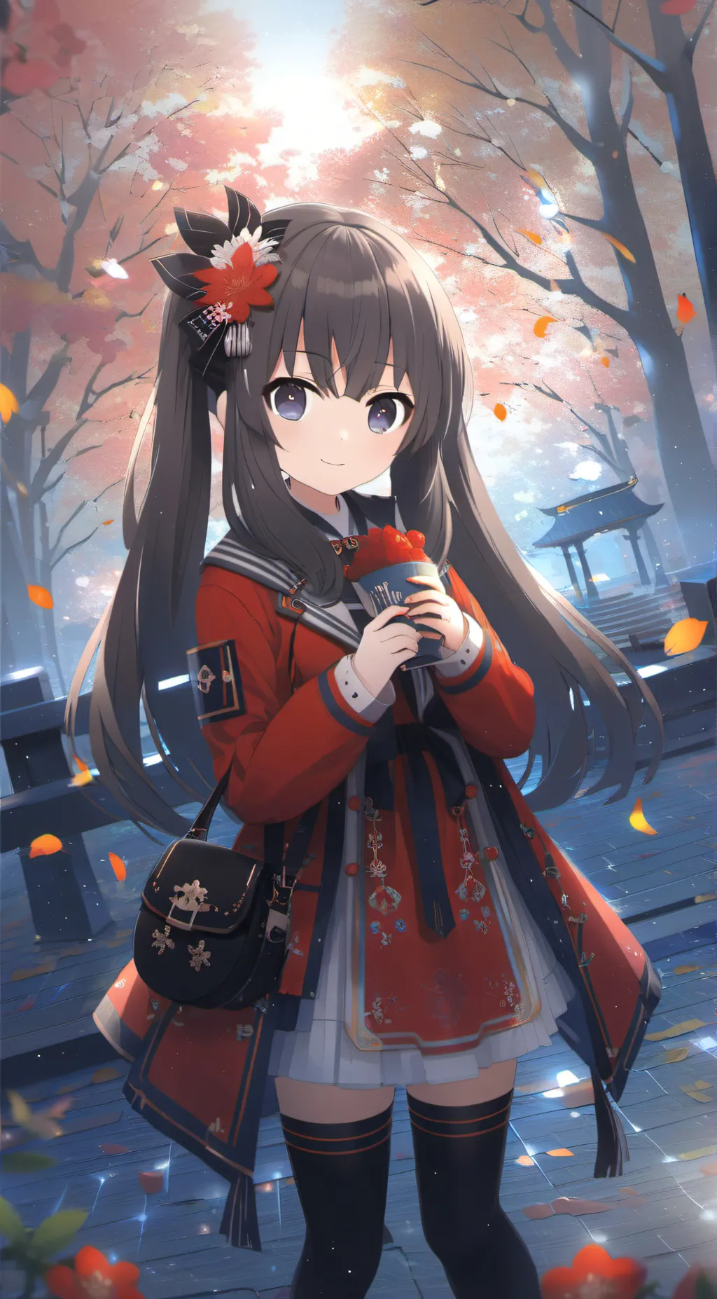 ai character: Aurora background