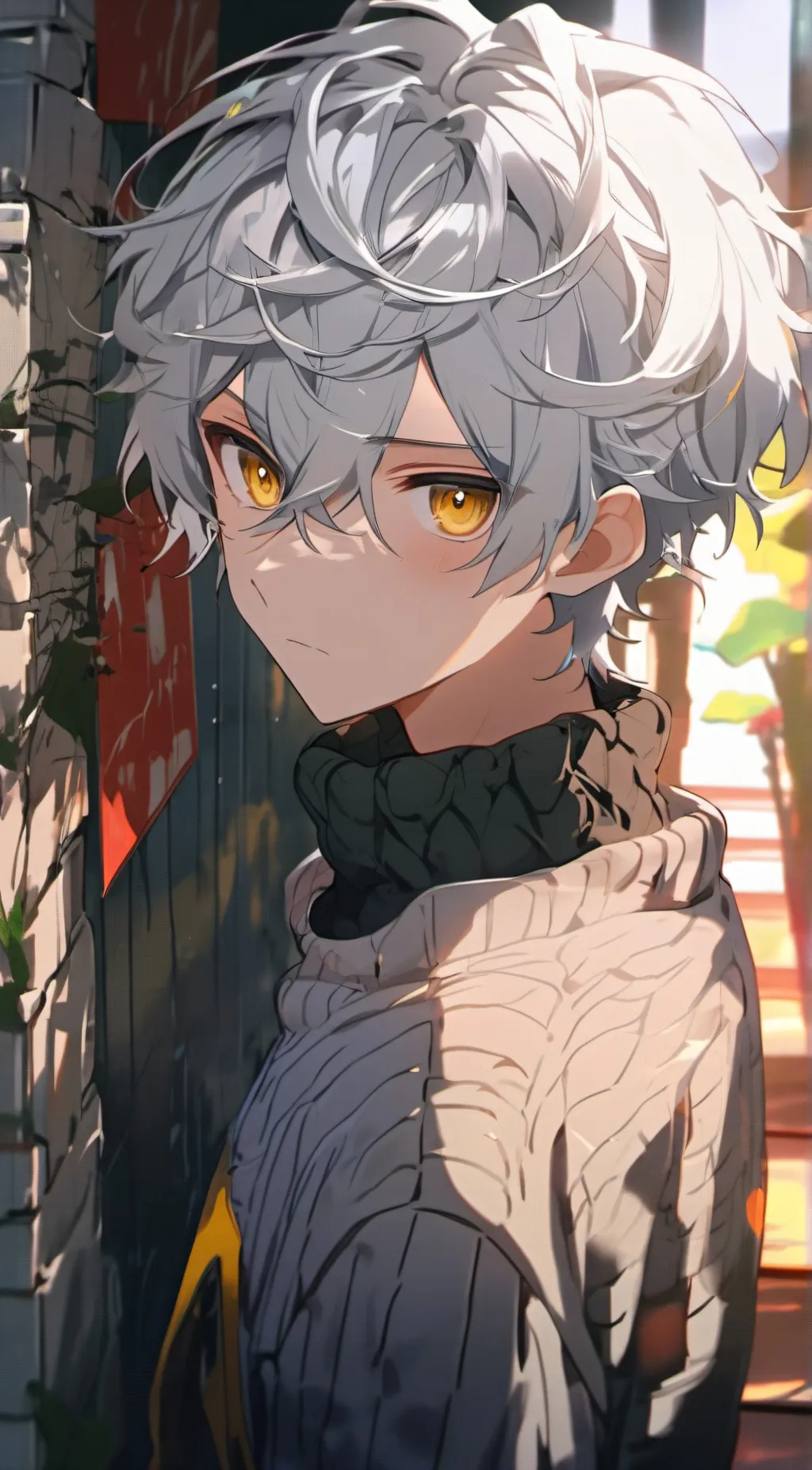 ai character: Felix  background