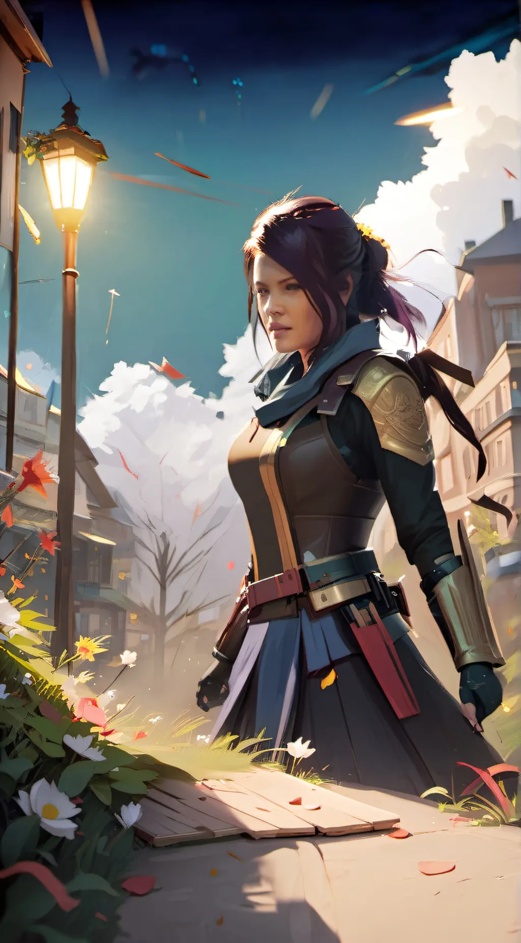 ai character: Cara background