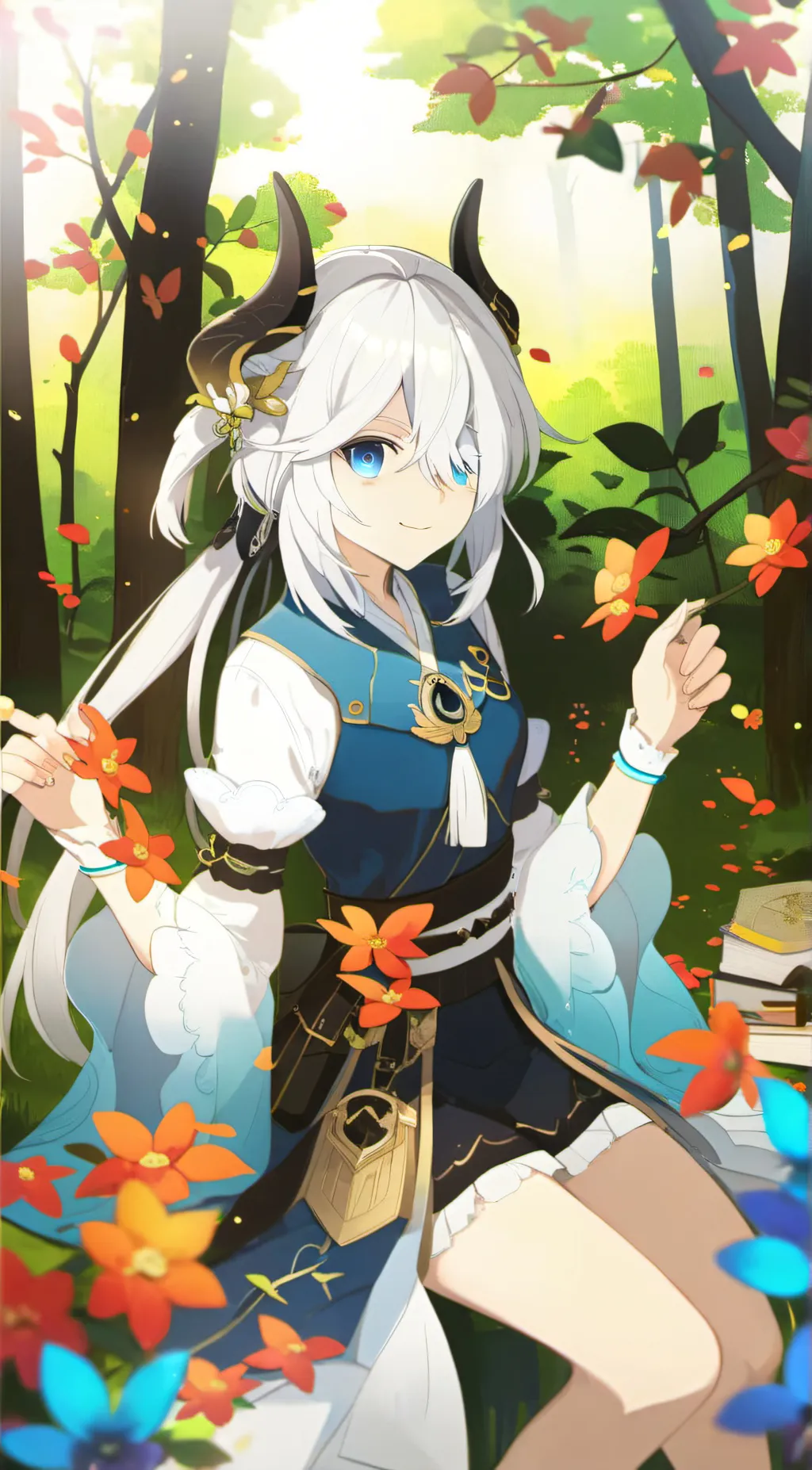 ai character: Yae Yi background