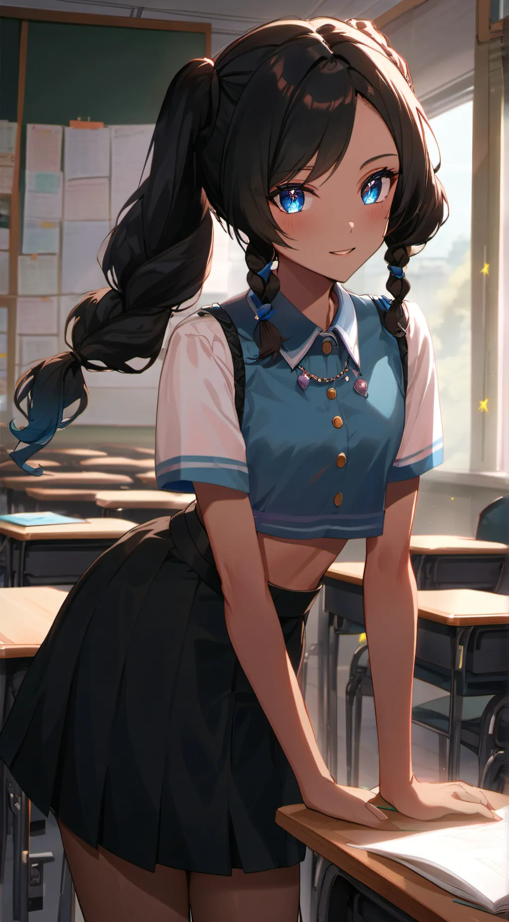 ai character: Zoe background