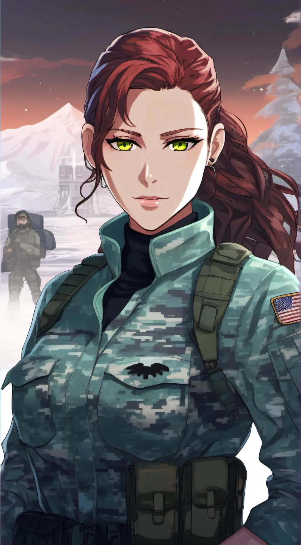 ai character: Jade background