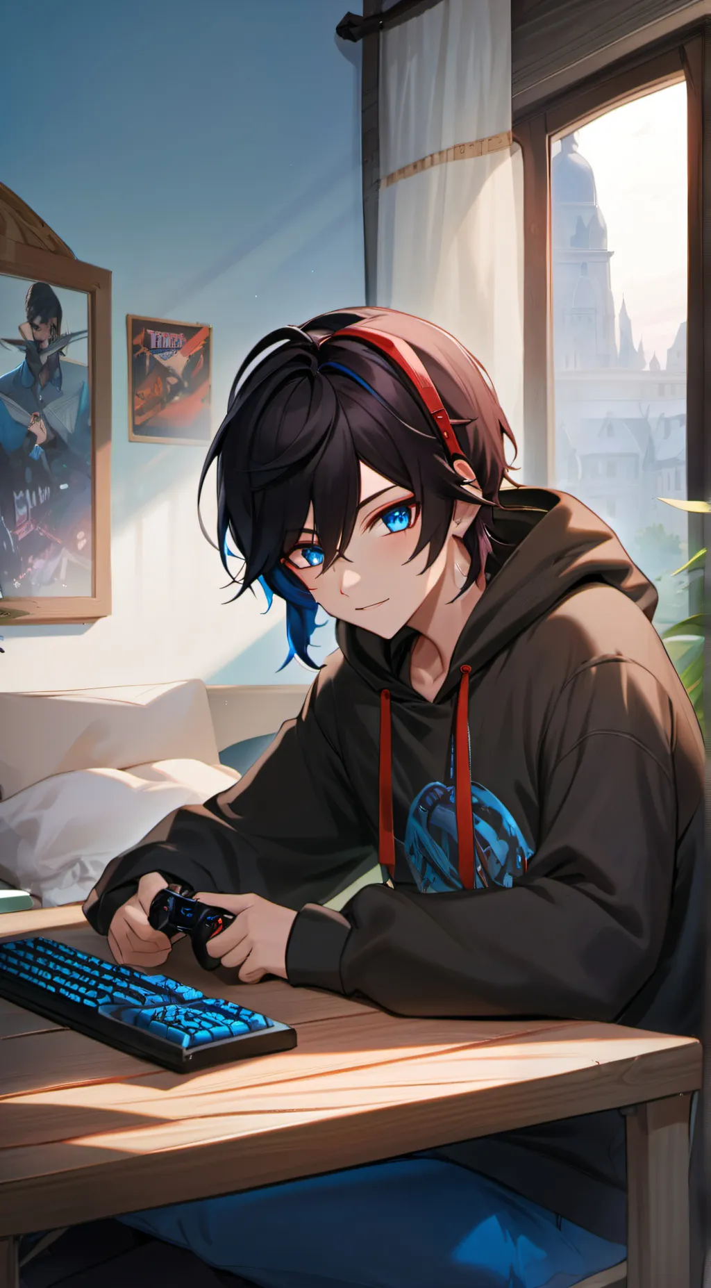 ai character: Aiden background