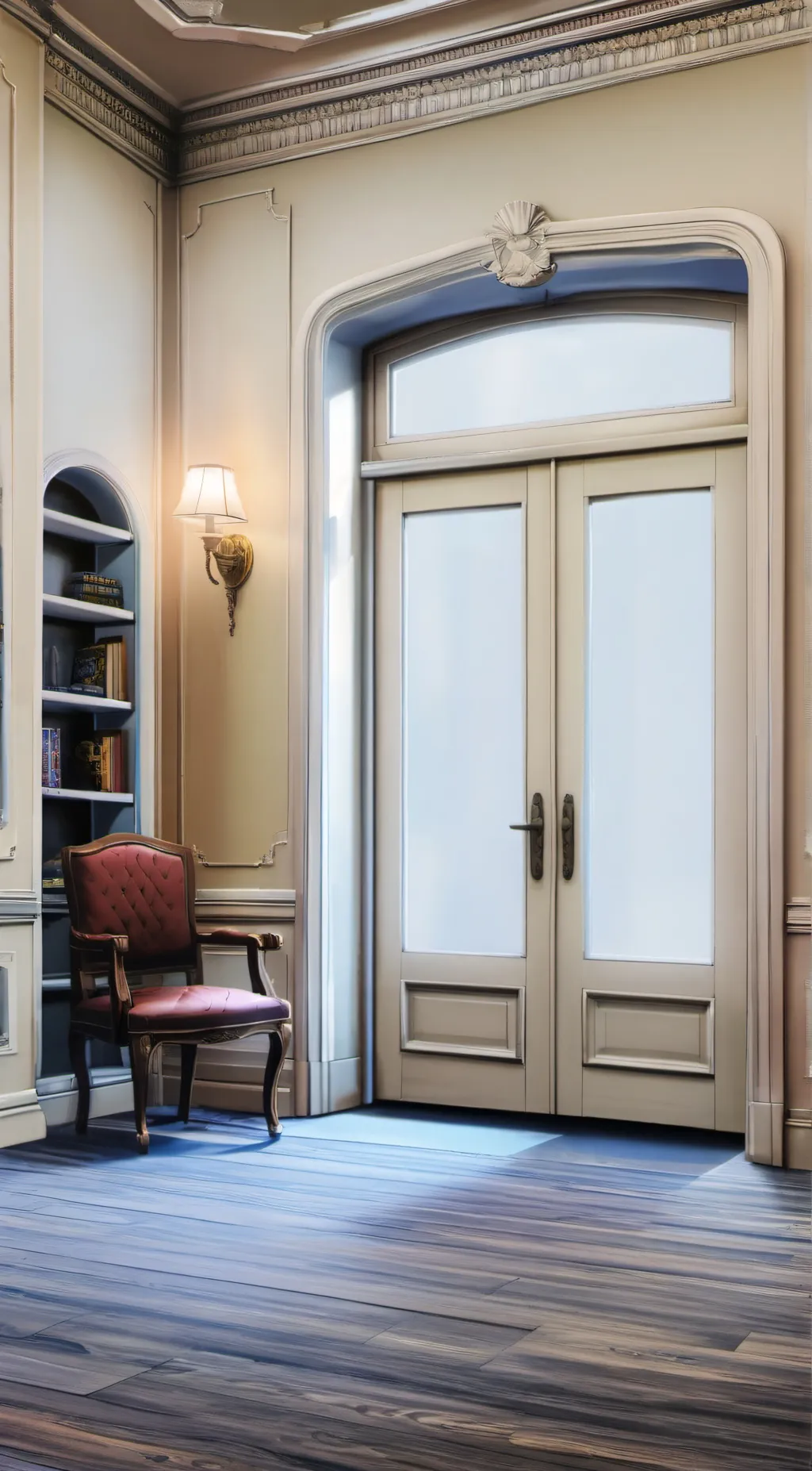 ai character: Level you cheated background