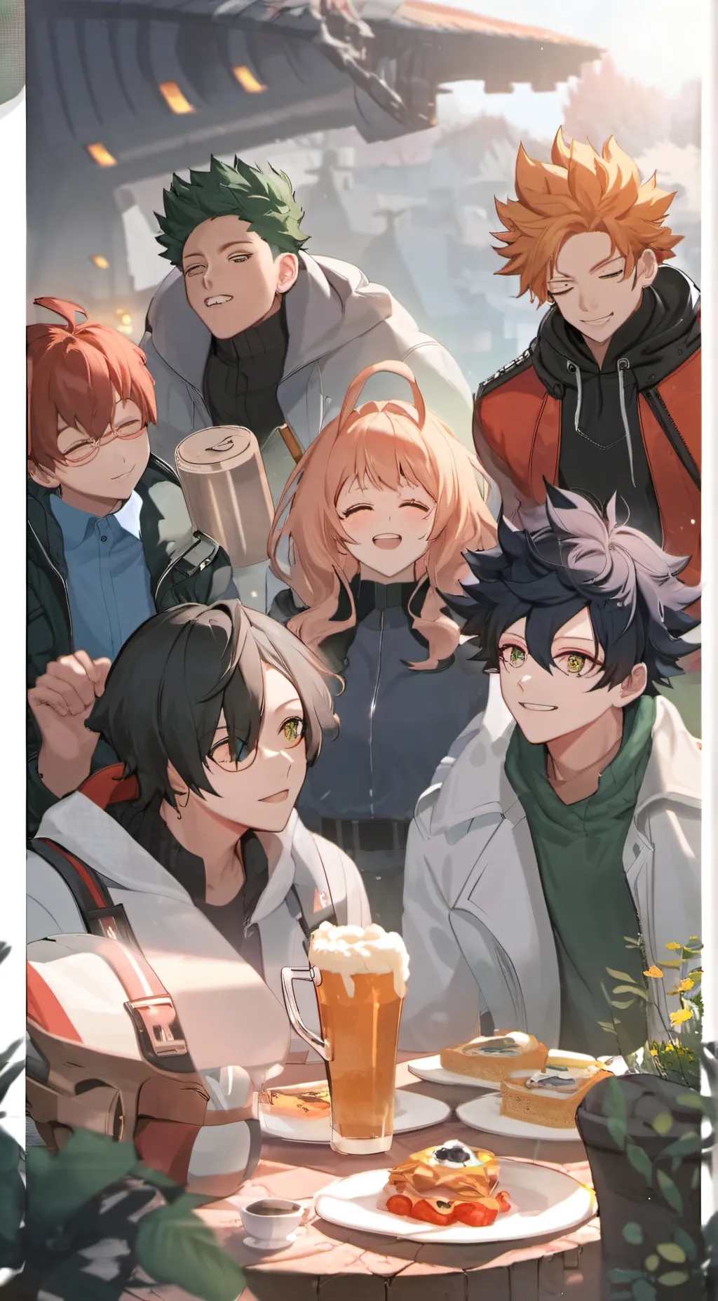 ai character: Mha caregivers background