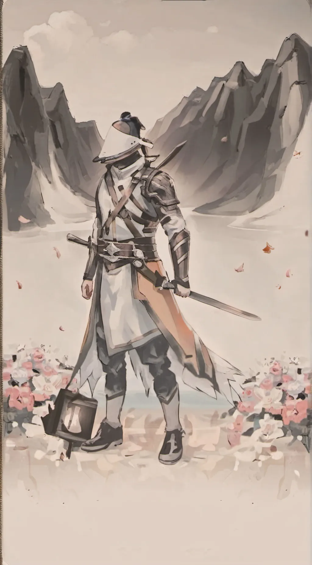 ai character: girls school background