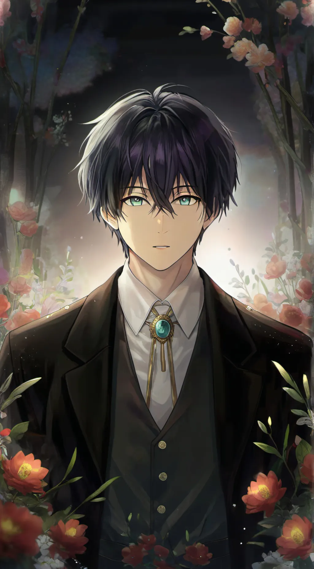 ai character: Leon background