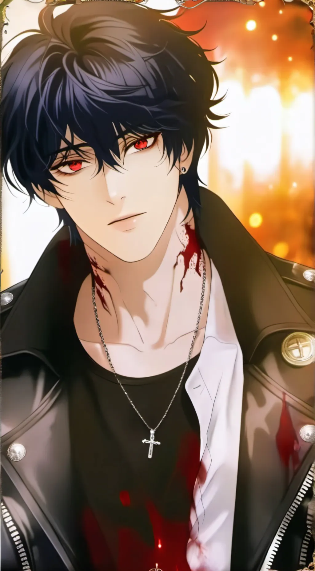 ai character: chris background