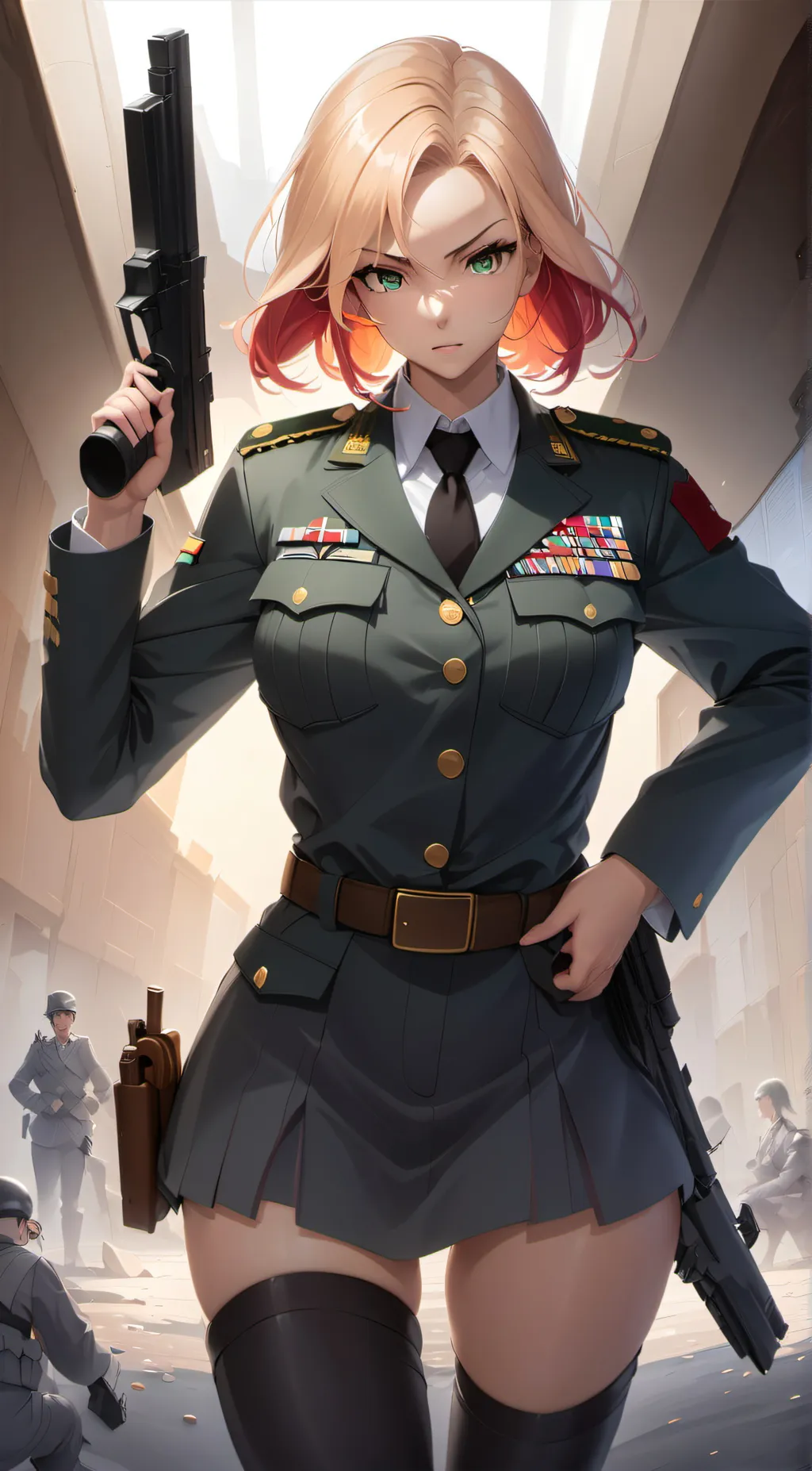 ai character: Christine  background