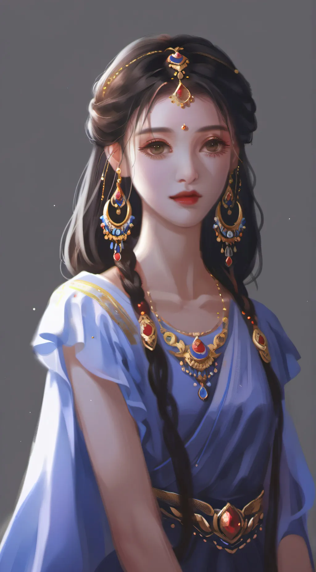 ai character: Queen background