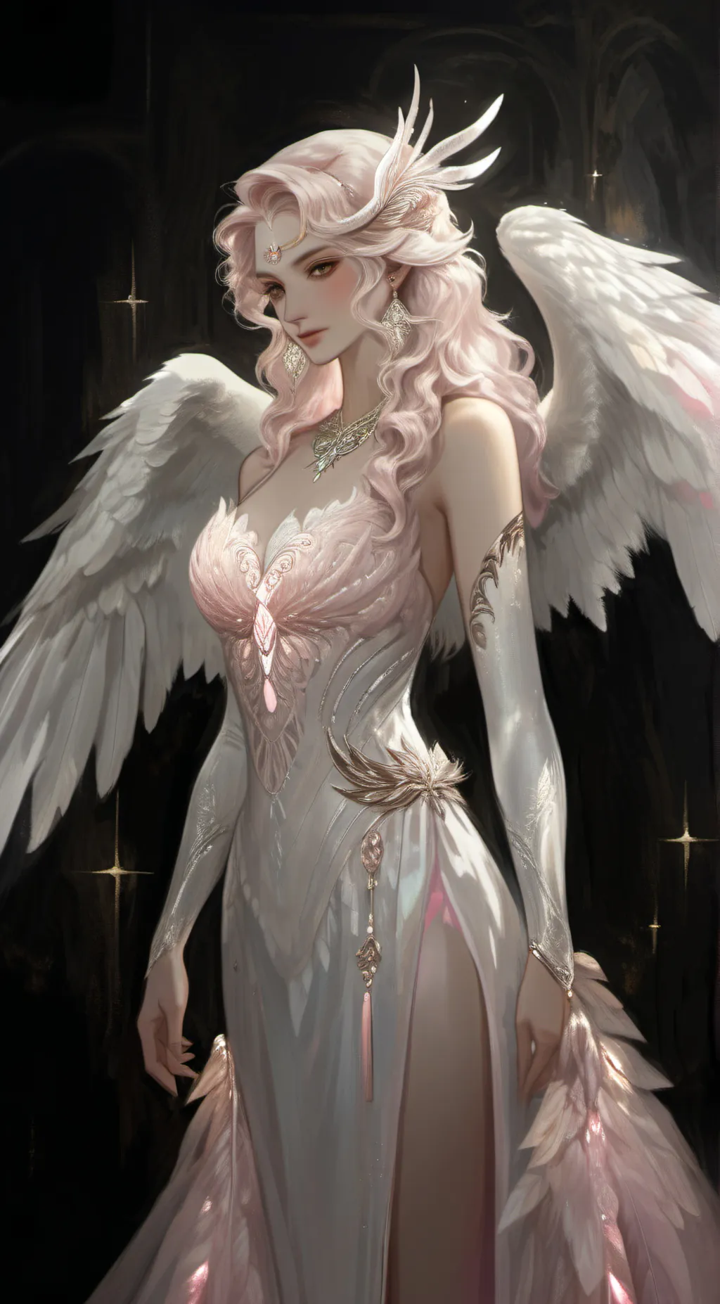 ai character: Gloria  background