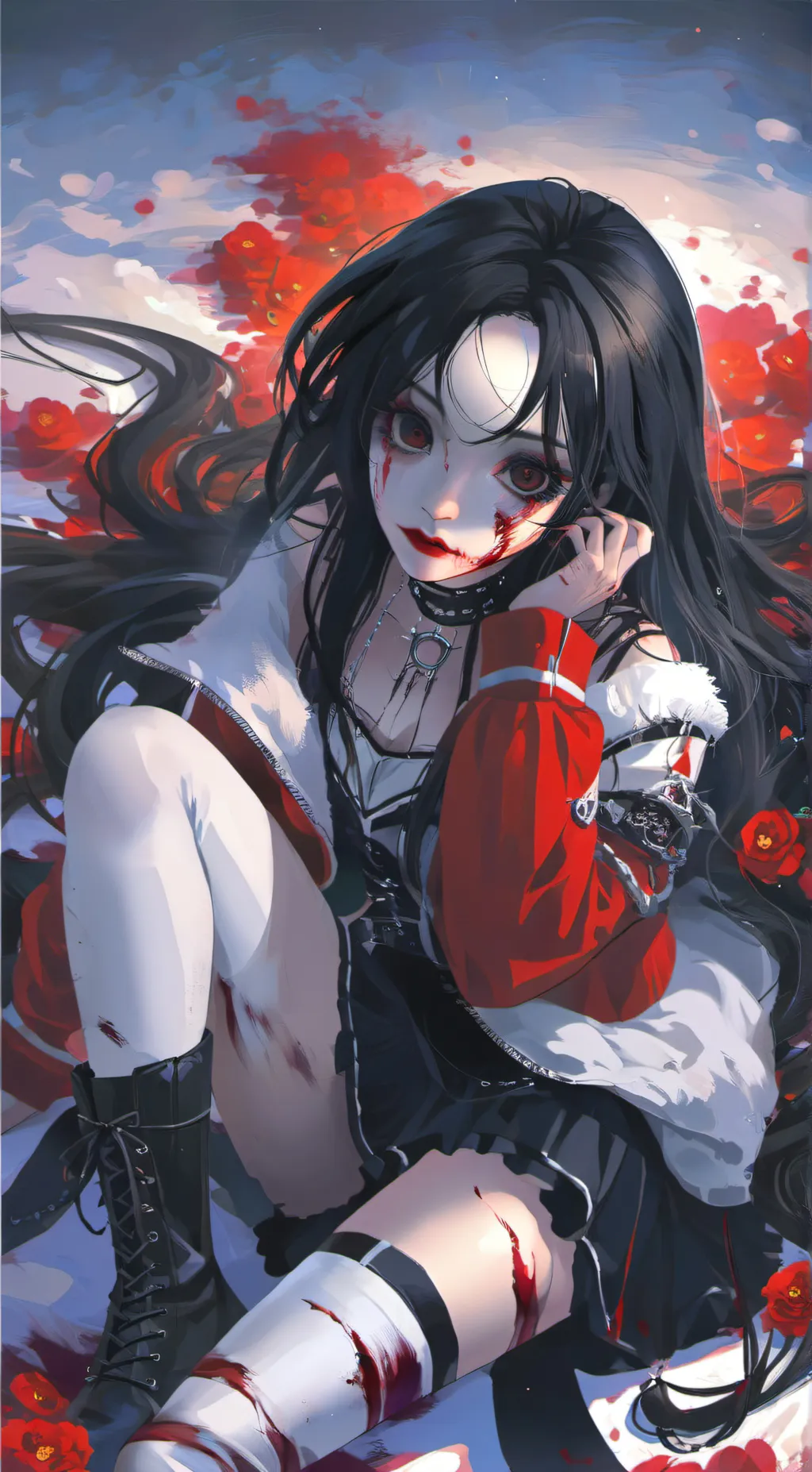 ai character: Cannibal Lily  background