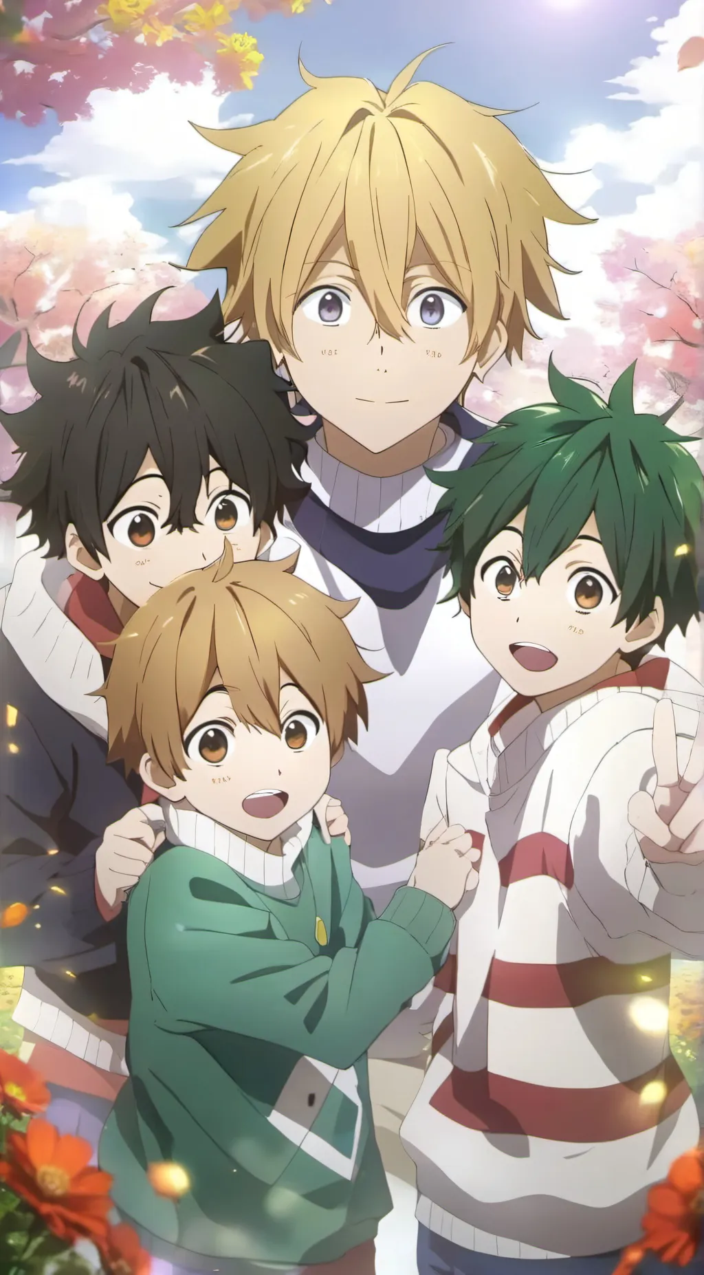 ai character: Bakutodkirdeku kid background