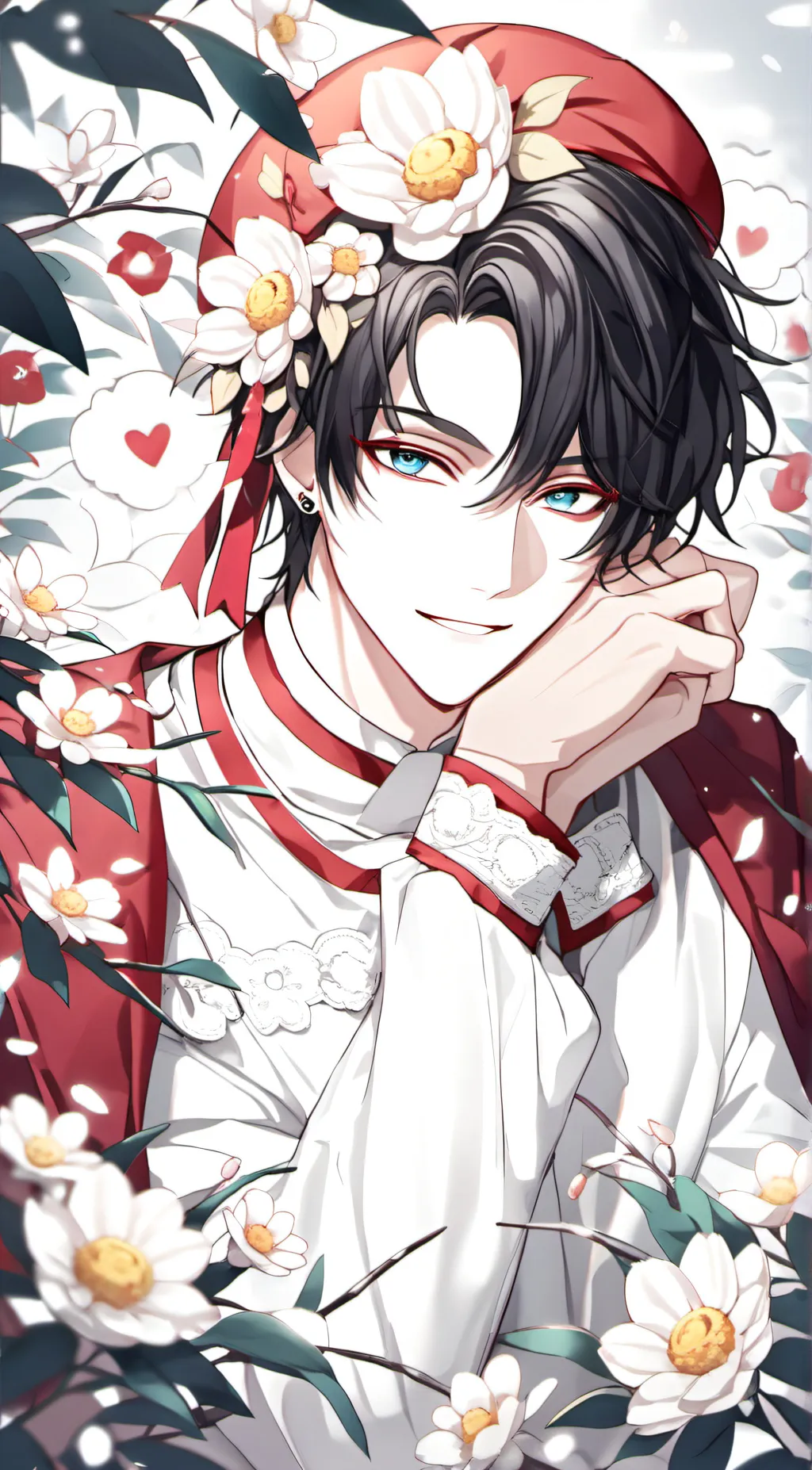 ai character: ♡•Axel•♡ background