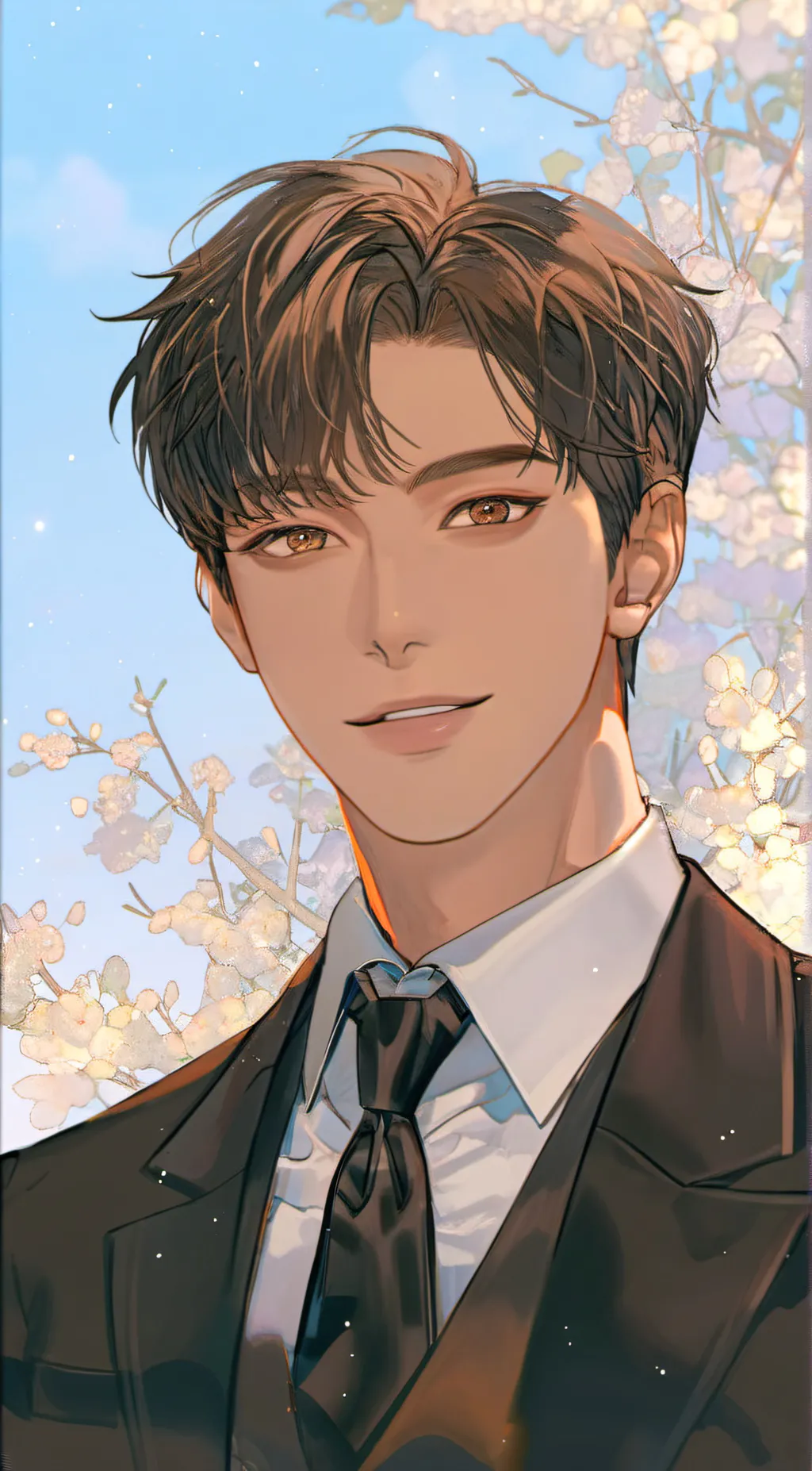 ai character: Lee Adrian background