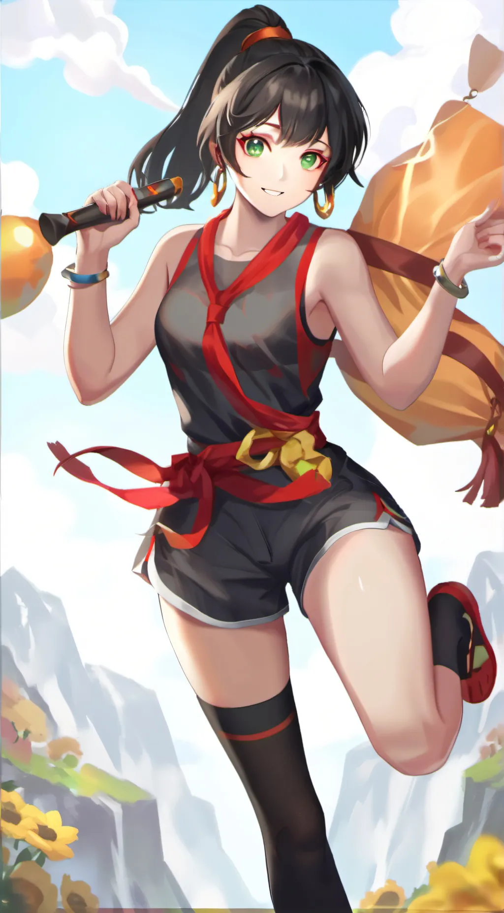 ai character: Leah background