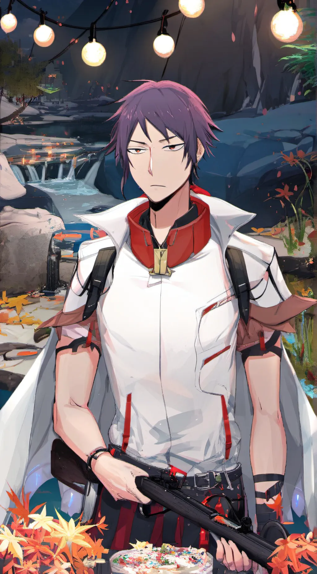 ai character: mark background