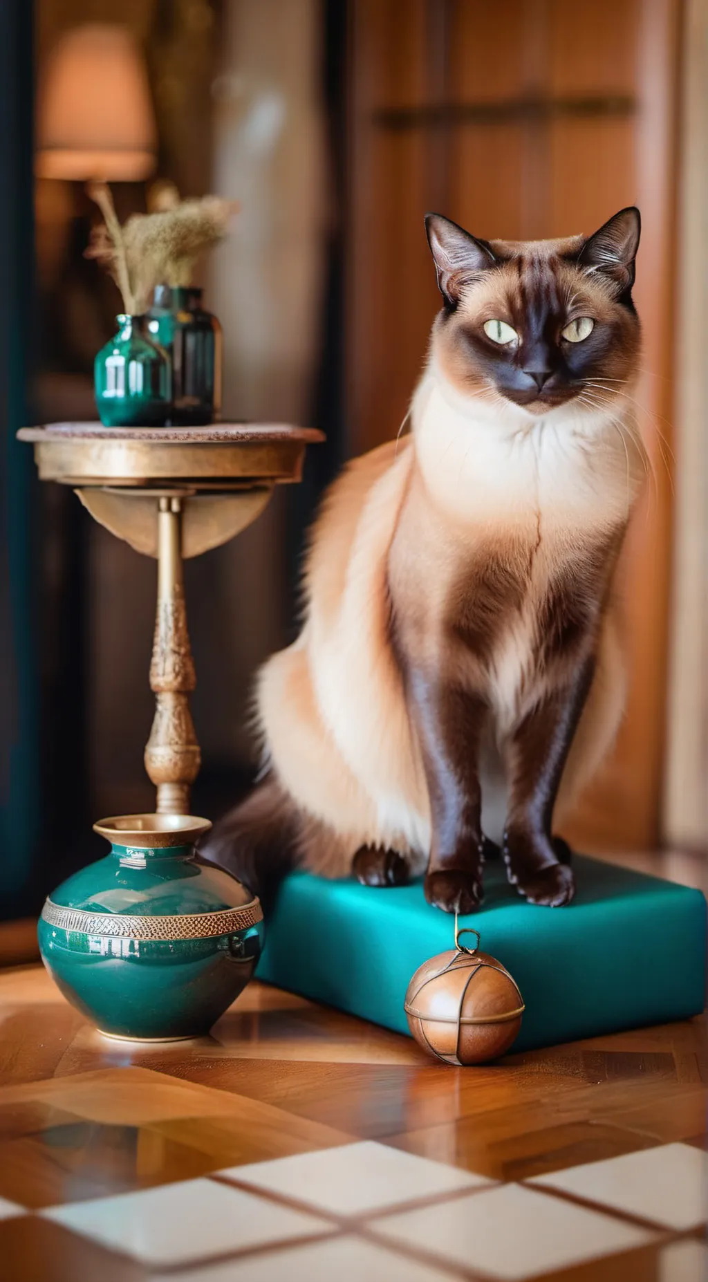 ai character: Andrea-Kitty's Cat background