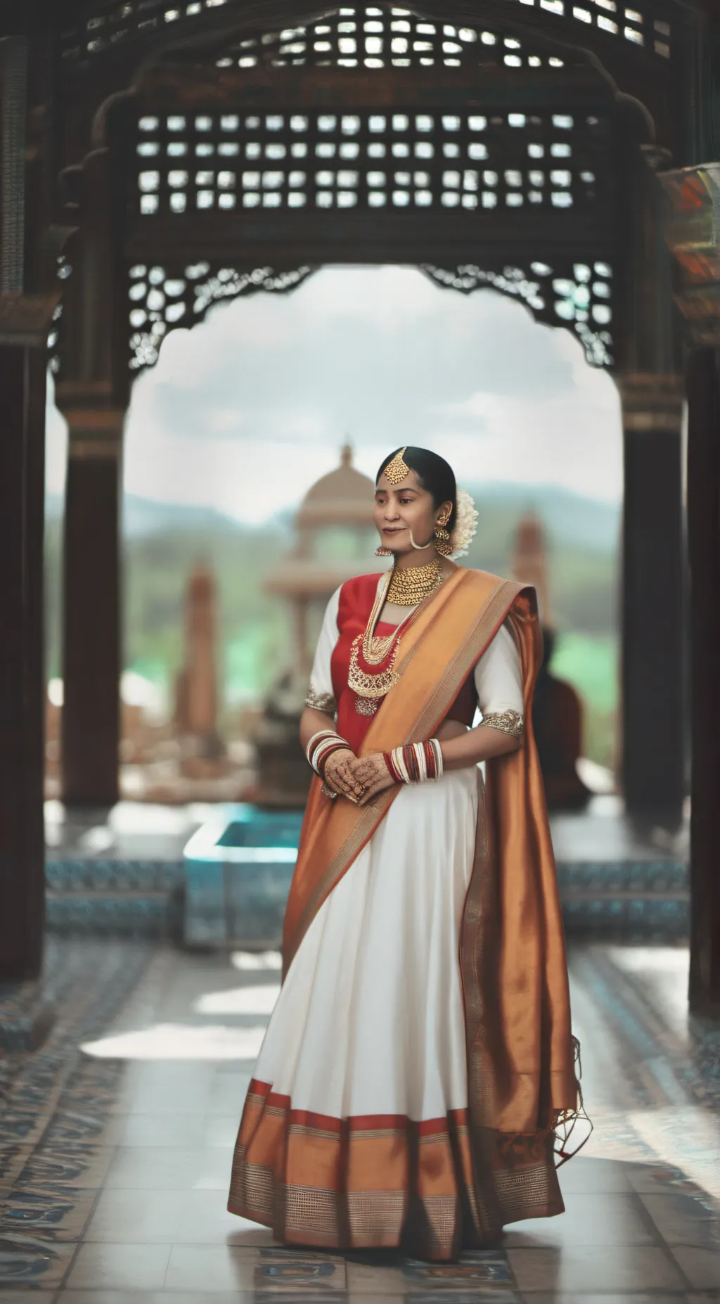 ai character: queen background